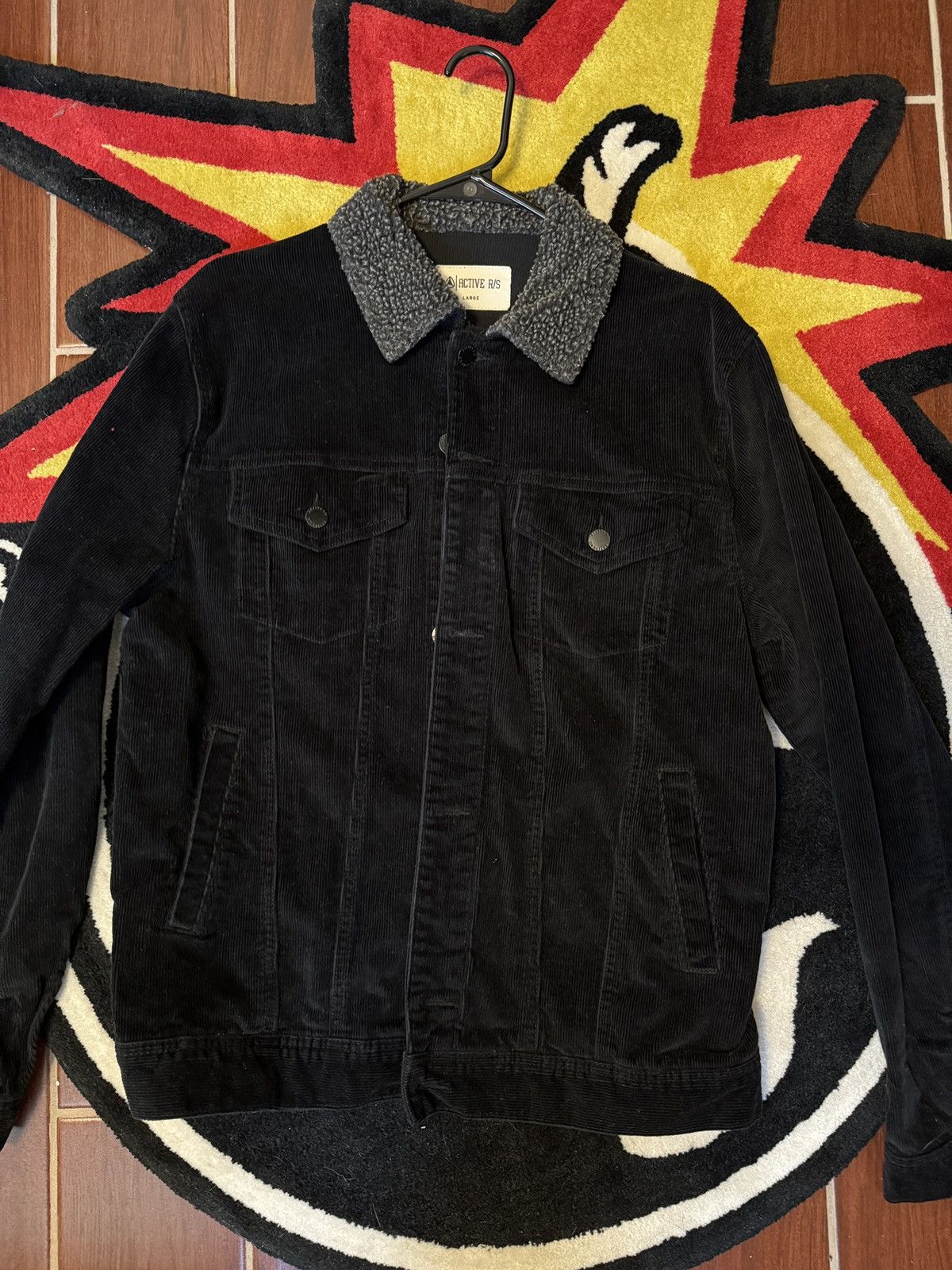 Other ACTIVE BLACK CORDUROY JACKET Size US L / EU 52-54 / 3 - 1 Thumbnail