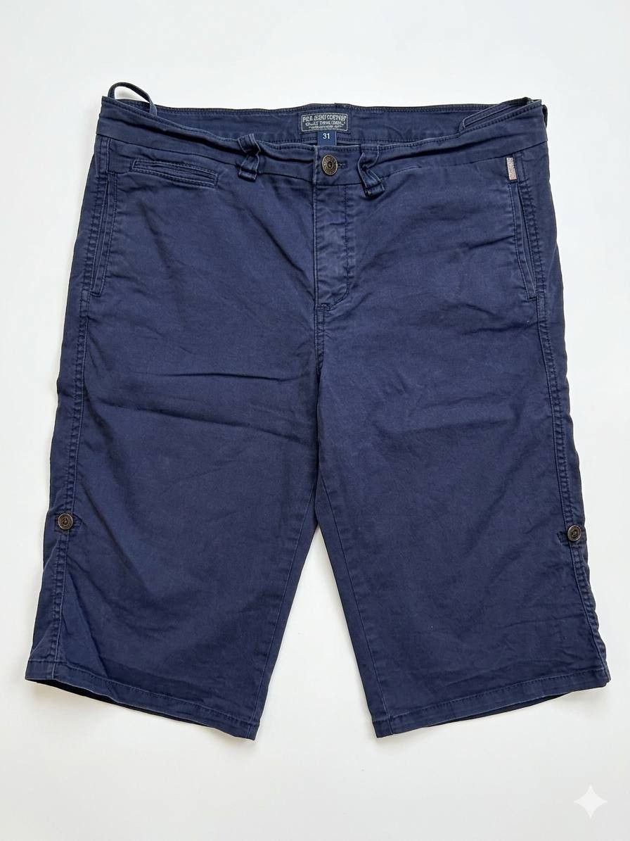 Polo Ralph Lauren Polo Ralph Lauren Navy Chino Shorts Size 31 Size US 31 - 1 Thumbnail