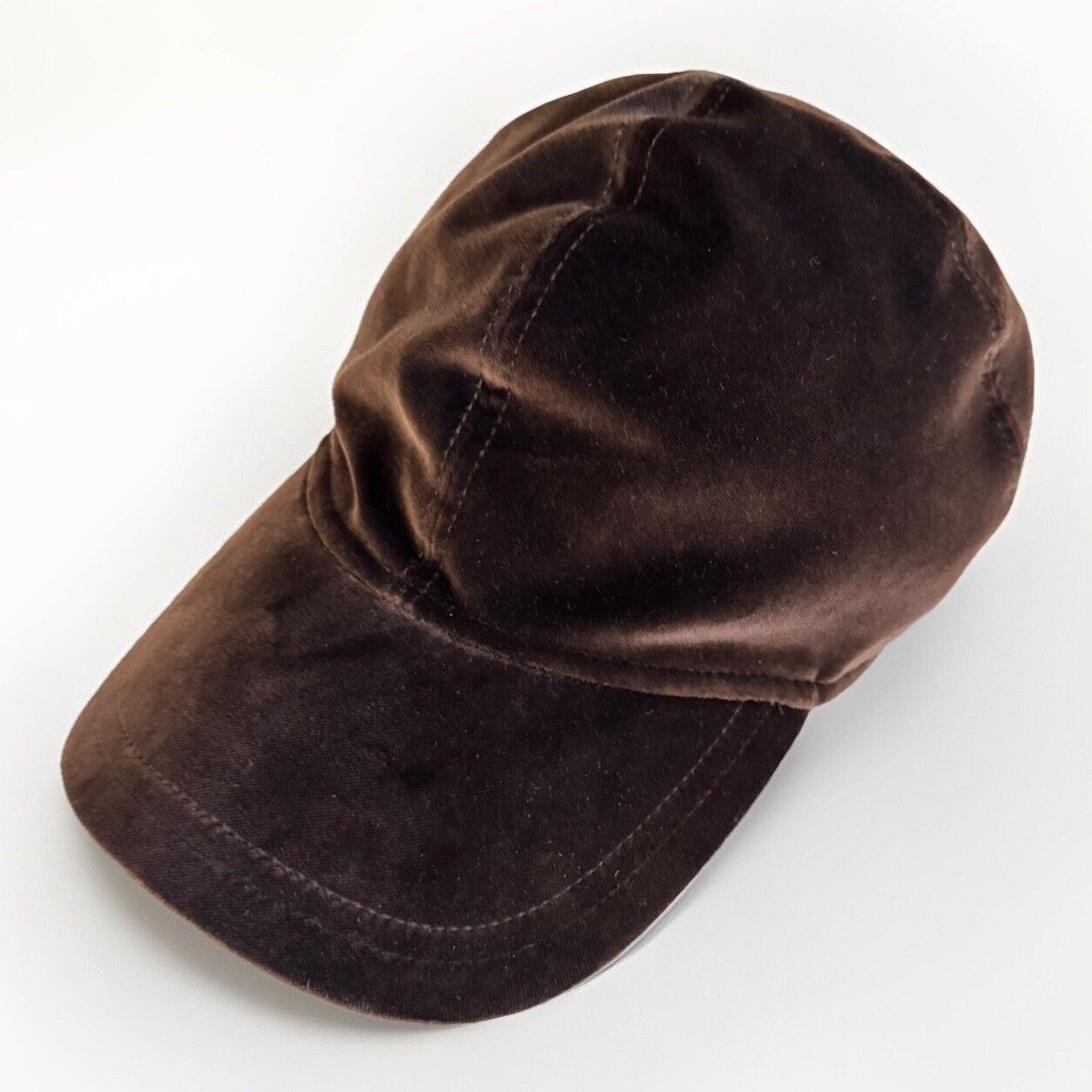 Paul Shark Baseball Cap Suede Aqualeather Brown Small