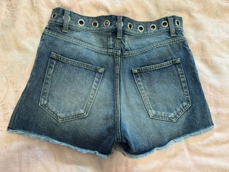 Saint Laurent Paris Saint laurent paris Denim shorts 2506-Nextarrow Size 26" / US 2 / IT 38 - 2 Thumbnail