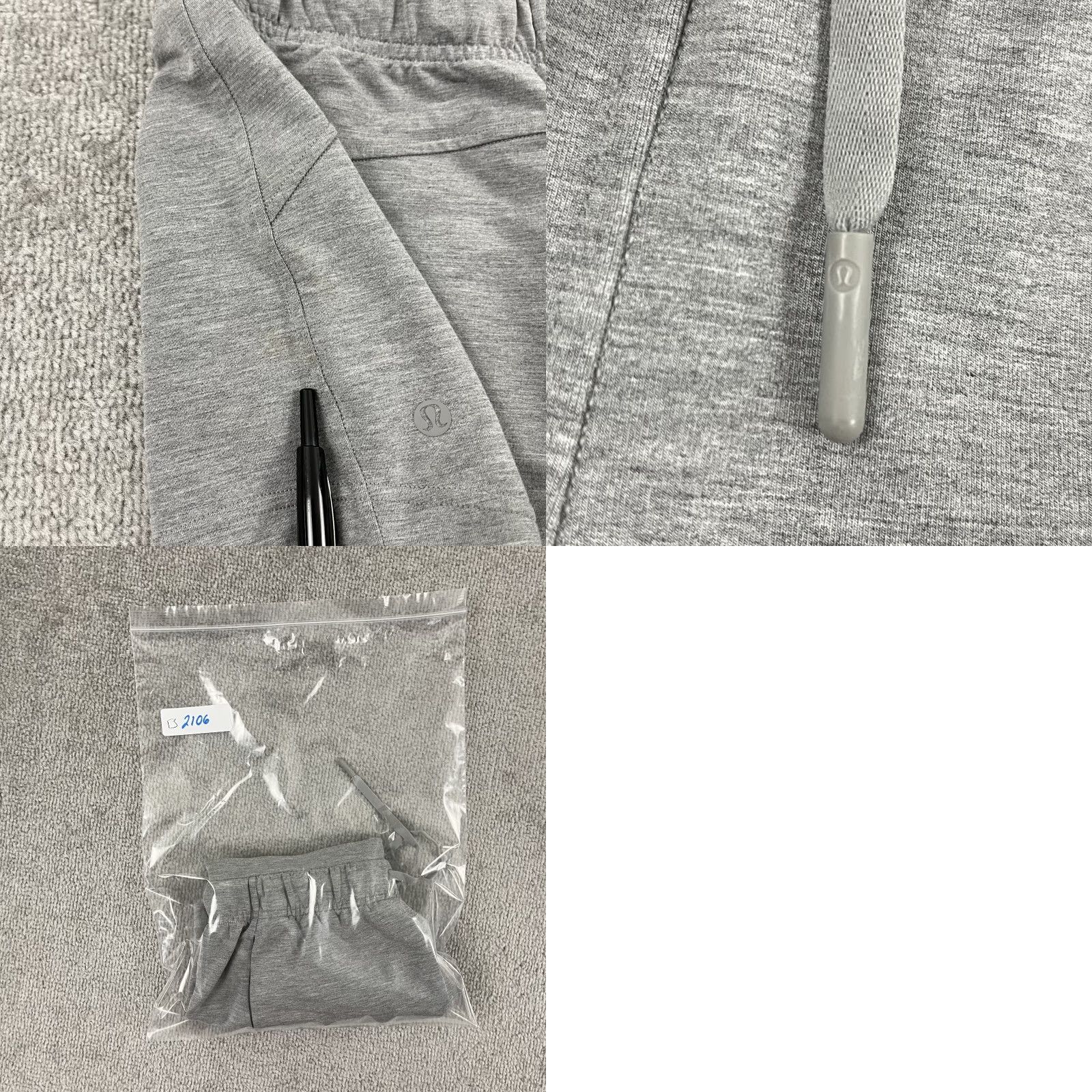 Lululemon VINTAGE Lululemon Inner Glow Shorts Shorts Womens Size 4 / Gray Lounge Sweat Active Size 26" / US 2 / IT 38 - 8 Thumbnail