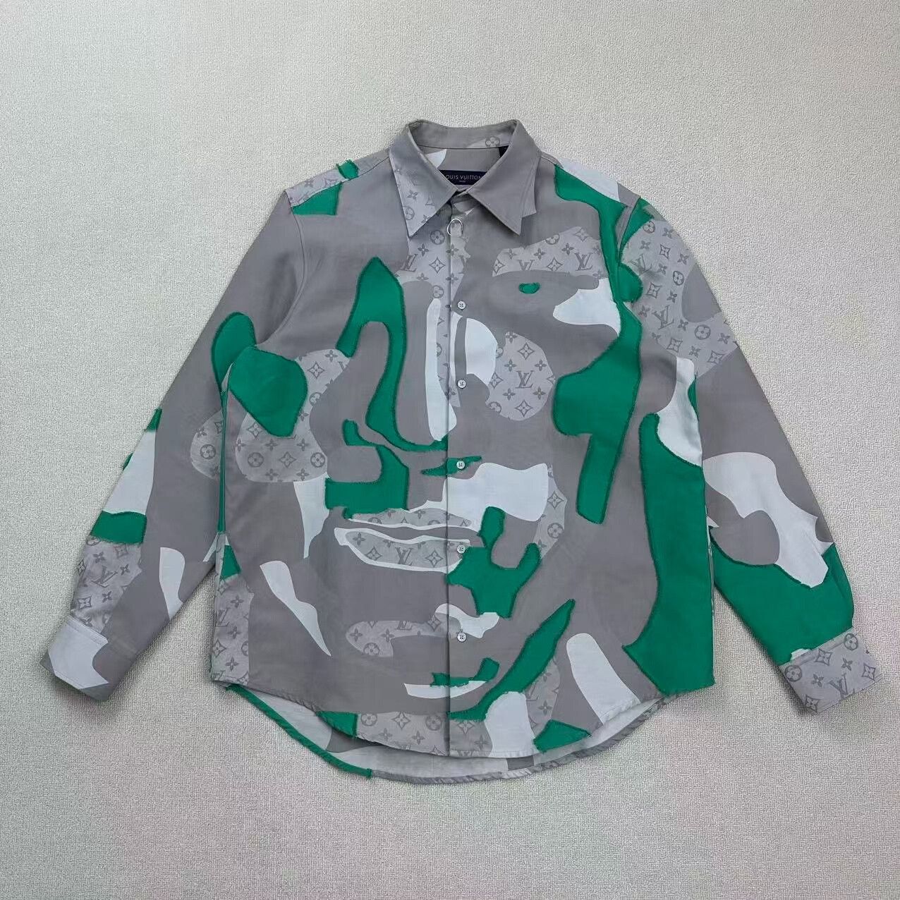 Louis Vuitton louis vuitton color-block long sleeve shirt Size US XL / EU 56 / 4 - 1 Thumbnail