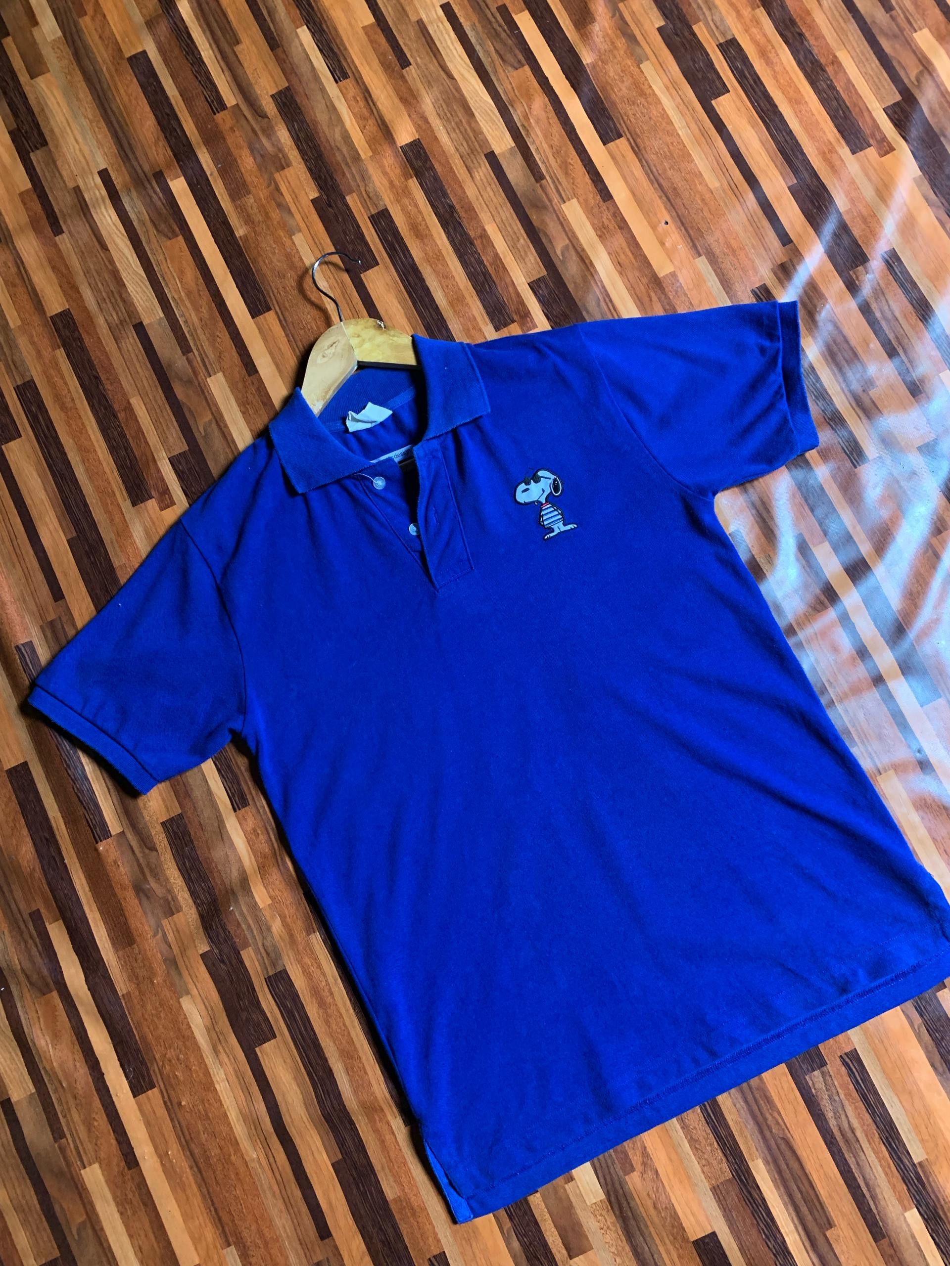 Vintage SEMANTIC DESIGN x peanuts polo tshirt vintage Size US L / EU 52-54 / 3 - 1 Thumbnail