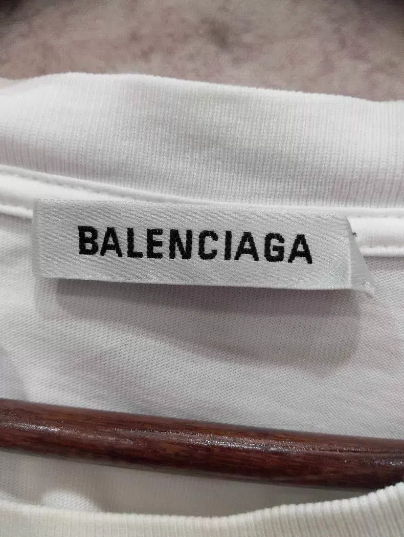Balenciaga Balenciaga White short-sleeve T-shirt Size US S / EU 44-46 / 1 - 4 Thumbnail