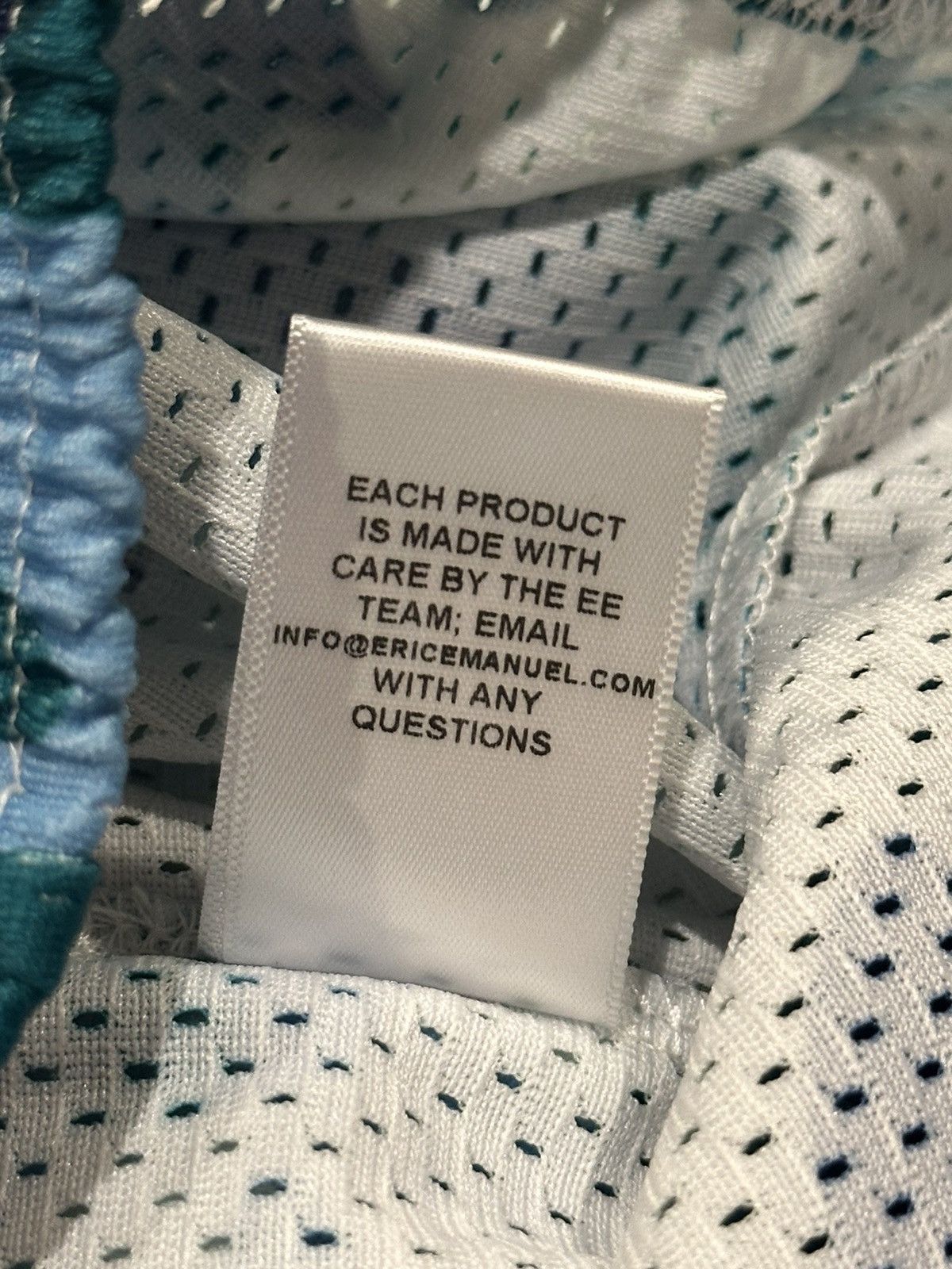 Eric Emanuel Eric Emanuel EE Basic Short Blue/Green Camo Size US 36 / EU 52 - 6 Thumbnail