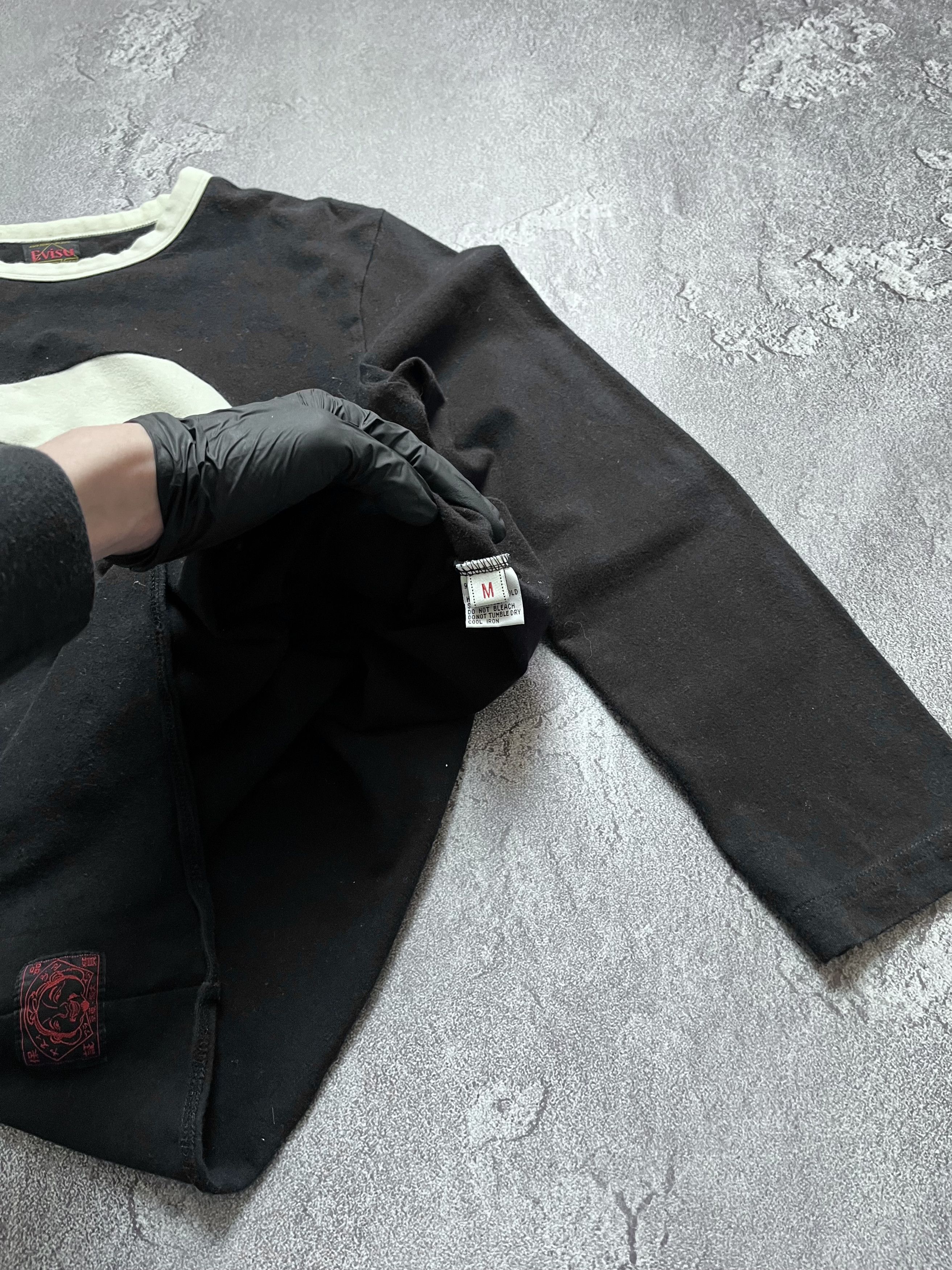 Evisu Vintage Long Sleeve Evisu Big Logo Y2K Mens M Size US M / EU 48-50 / 2 - 6 Thumbnail
