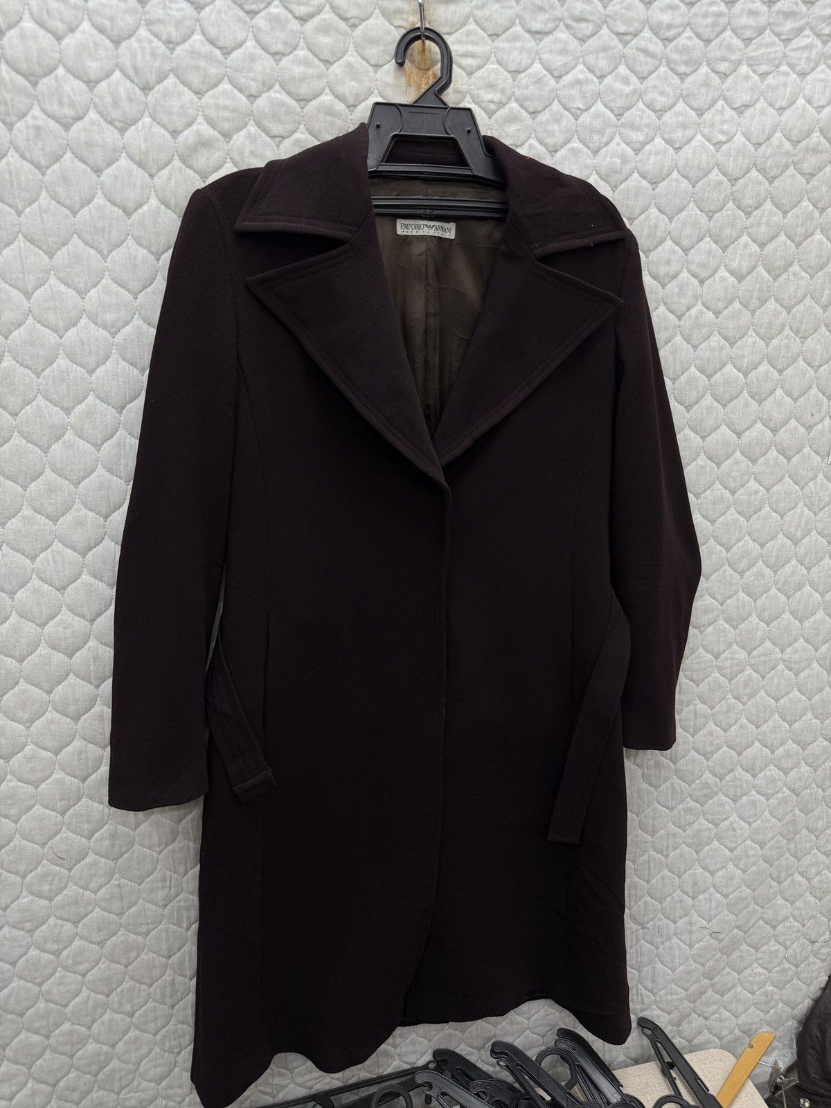 Emporio Armani 🔥🔥🔥ARCHIVE EMPORIO ARMANI LONG JACKET Size S / US 4 / IT 40 - 3 Thumbnail