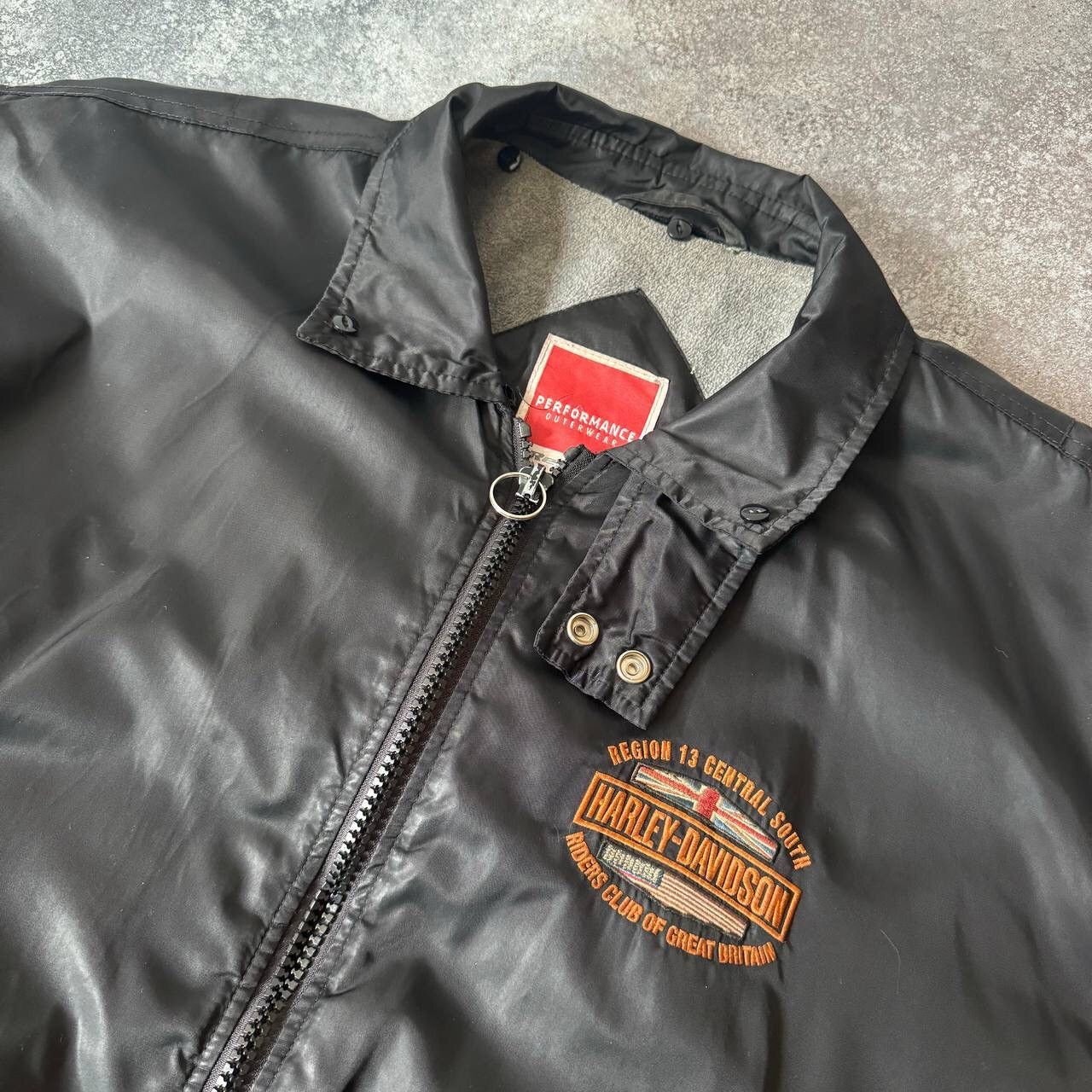 Harley Davidson Harley Davidson Vintage MA-1 Bomber Jacket Size US XL / EU 56 / 4 - 6 Thumbnail