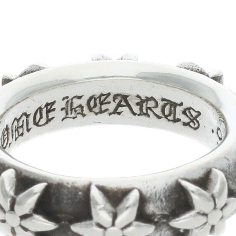 Chrome Hearts Chrome Hearts No. 11 STAR BAND Silver Ring Size ONE SIZE - 4 Thumbnail