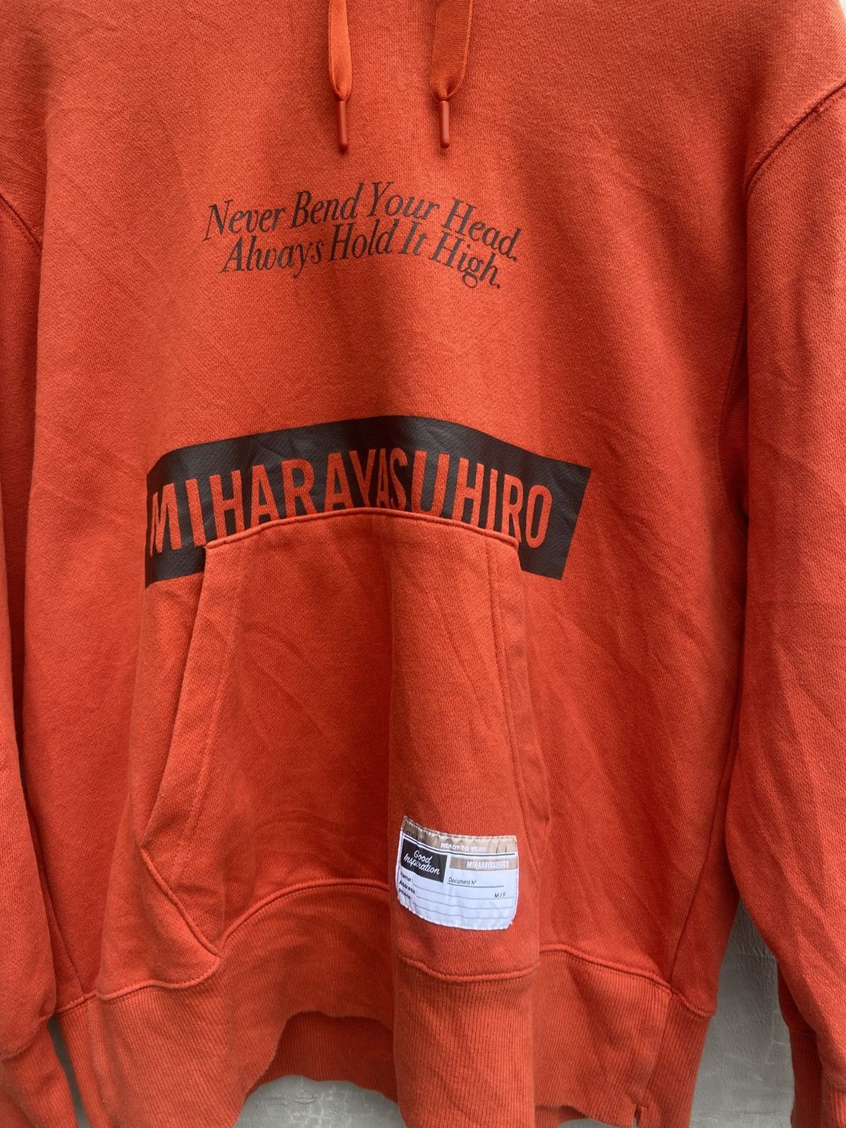 GU × Maison MIHARA YASUHIRO Miharayasuhiro Good Inspiration Hoodie Size US M / EU 48-50 / 2 - 2 Thumbnail