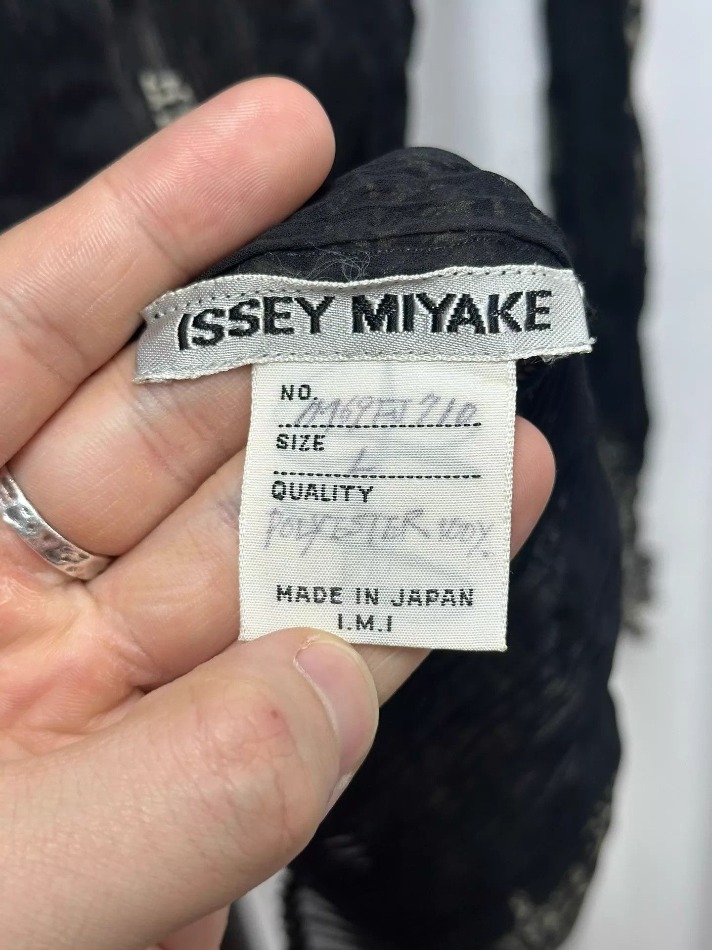 Issey Miyake Issey Miyake 90s Sample Pleated Floral Top L Size L / US 10 / IT 46 - 6 Thumbnail
