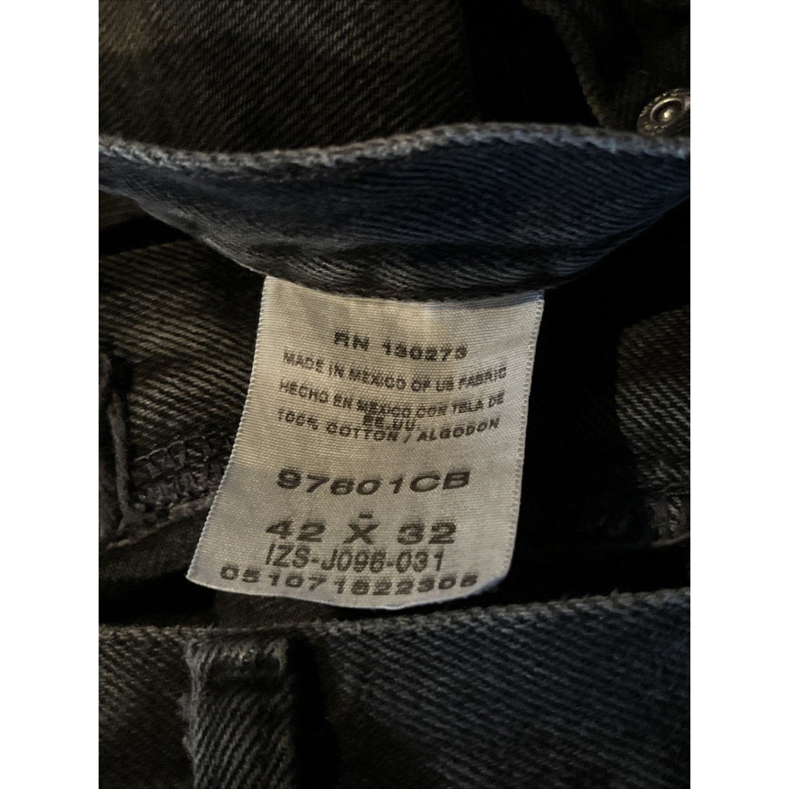 Wrangler Wrangler Vintage Jeans Men’s 40x29 Dark Gray Relaxed Denim Size US 40 / EU 56 - 9 Thumbnail