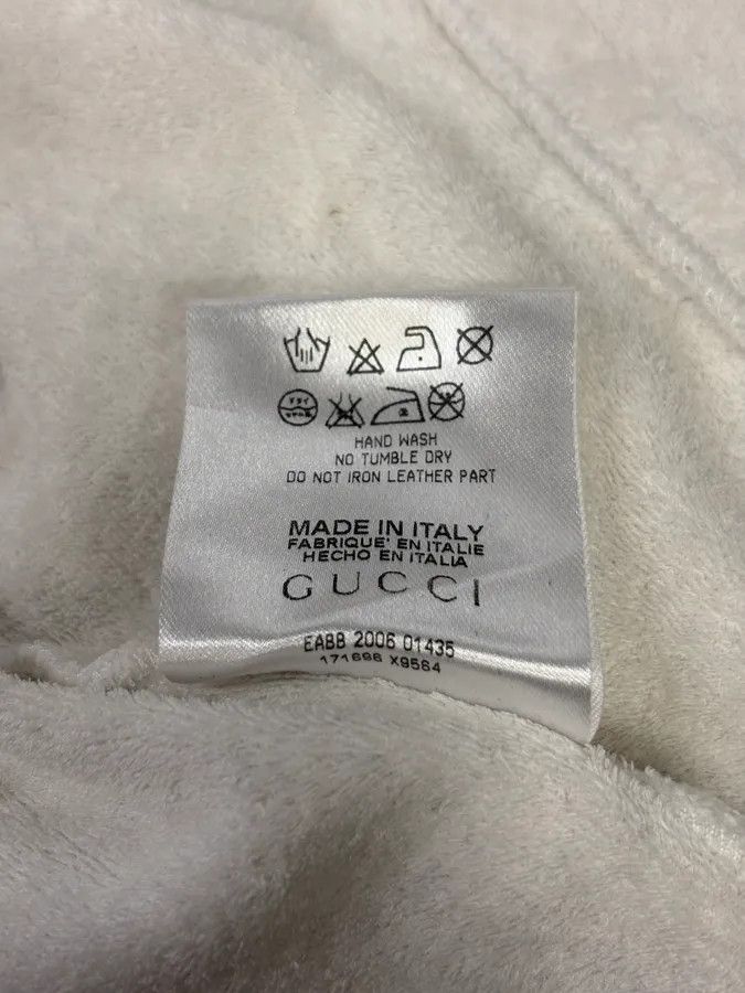 Gucci AW2006 Gucci White Propaganda Zip-up Sweater Size US M / EU 48-50 / 2 - 11 Thumbnail
