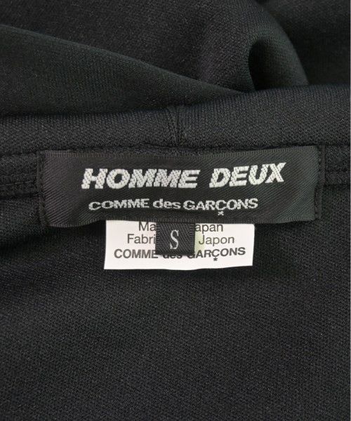 Comme des Garcons Homme Deux Hoodie polyester zip up plain string hood Black Size US S / EU 44-46 / 1 - 5 Thumbnail