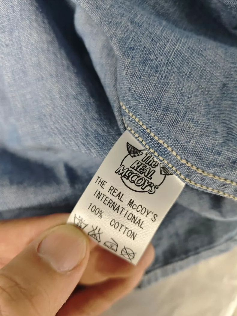 The Real McCoy's The Real McCoys Navy Shirt Size US XXL / EU 58 / 5 - 4 Thumbnail