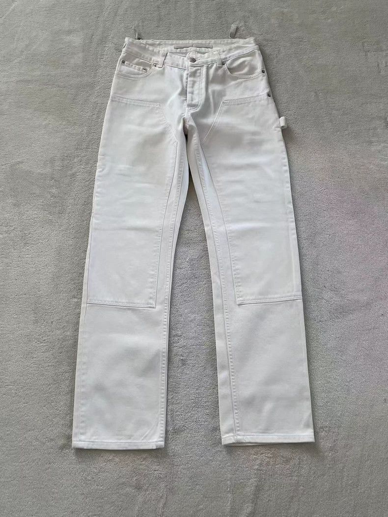 Helmut Lang HELMUT LANG size30 White knee-high jeans Size US 30 / EU 46 - 9 Thumbnail
