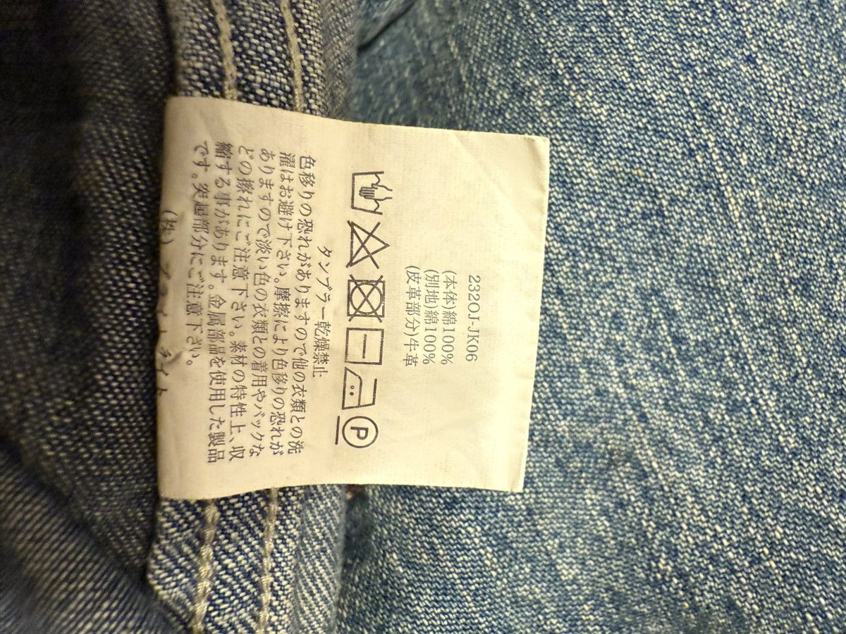 Old Joe Old Joe Reveted one pocket denim jacket Size US M / EU 48-50 / 2 - 6 Thumbnail