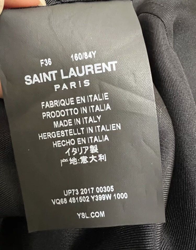 Saint Laurent Paris × Yves Saint Laurent Ms. SAINT LAURENT women‘s smoking suit 2409-Nextarrow Size XS / US 0-2 / IT 36-38 - 3 Thumbnail