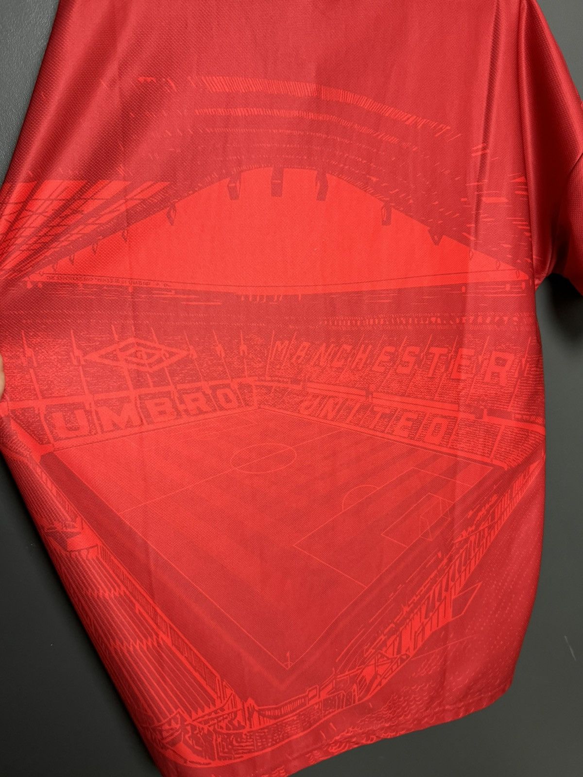 Umbro Vintage Manchester United 94/95 Home Football Jersey T-Shirt Size US L / EU 52-54 / 3 - 4 Thumbnail