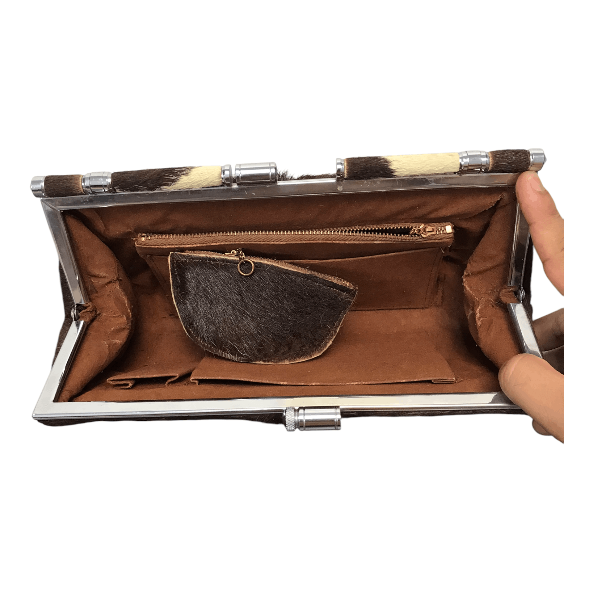 Hysteric Glamour × If Six Was Nine × Japanese Brand Vintage Cowhide Fur Tote Bag Size ONE SIZE - 7 Thumbnail