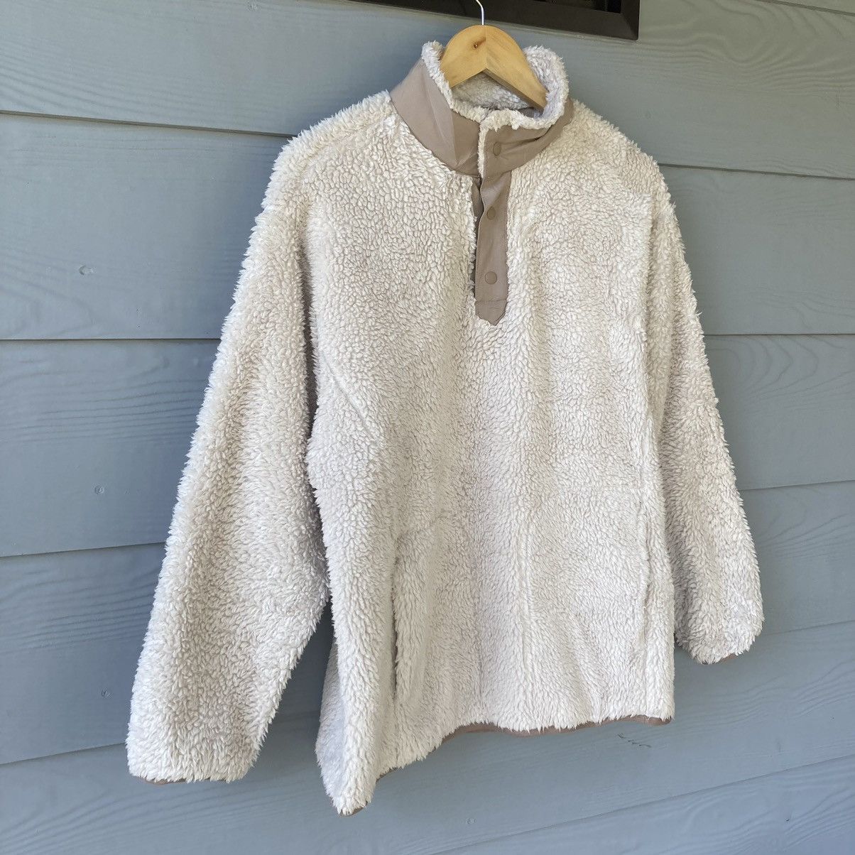 Vintage Vintage Uniqlo White Mountaineering Fleece Sweater Size US M / EU 48-50 / 2 - 2 Thumbnail