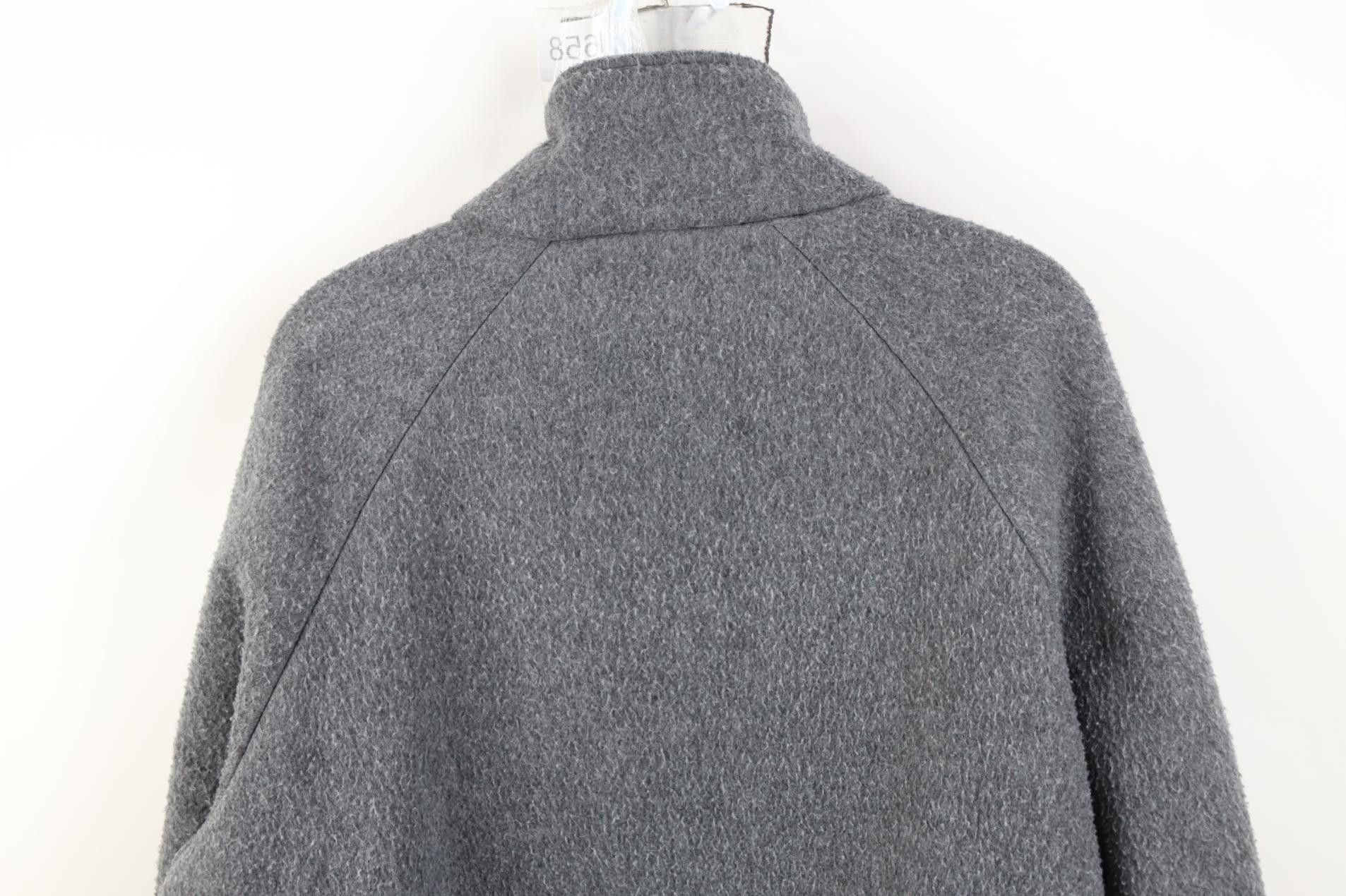 Vintage AS IS Vintage 90s OshKosh B'Gosh Fleece Jacket Gray Blue Size US M / EU 48-50 / 2 - 13 Thumbnail