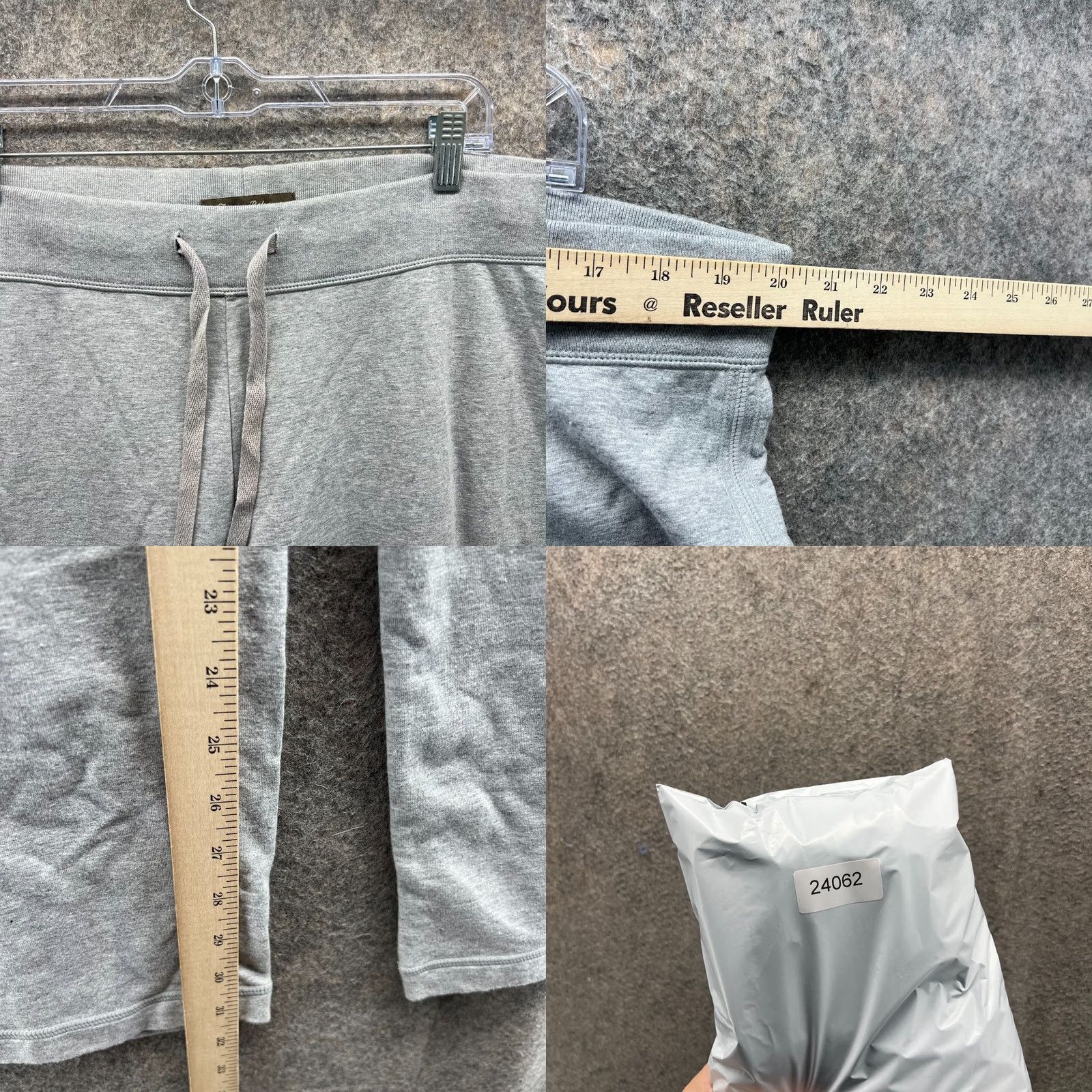 Tommy Bahama VINTAGE Tommy Bahama Sweatpants Men XL Gray Casual Cotton Fleece Stretch Regular Size US 36 / EU 52 - 8 Thumbnail