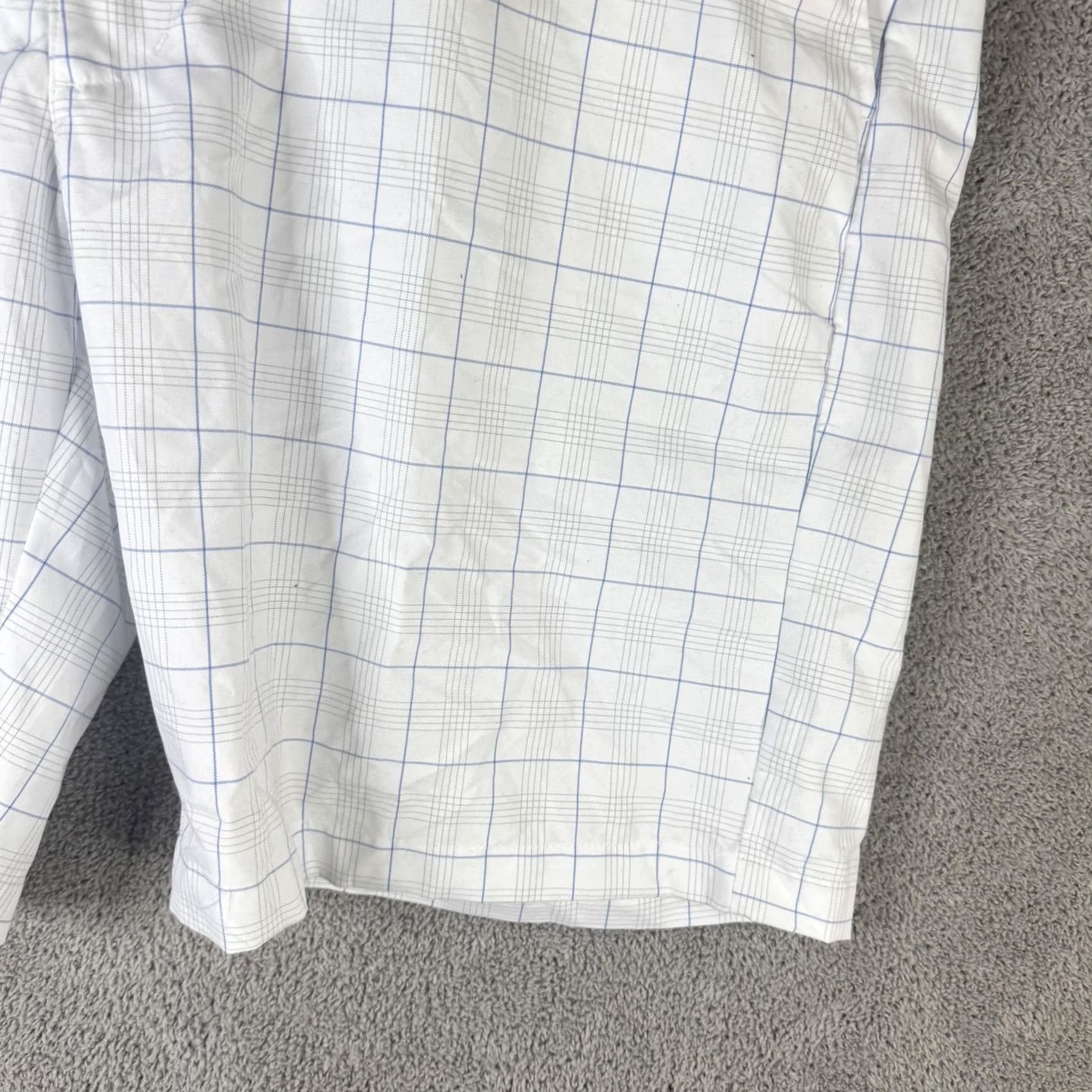 Hogan Ben Hogan Shorts Mens 42 White Check Performance Golf Moisture Wicking UPF 15 Sportswear Casual Athletic Size US 42 / EU 58 - 4 Thumbnail