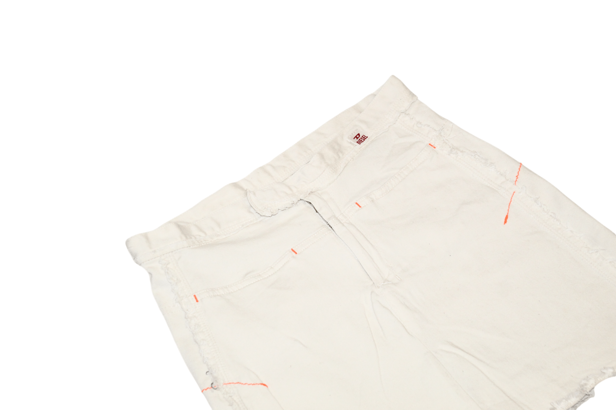 Diesel 90's Diesel Vestige Raw Cut Distressed Mini Skirt Size 28" / US 6 / IT 42 - 5 Thumbnail