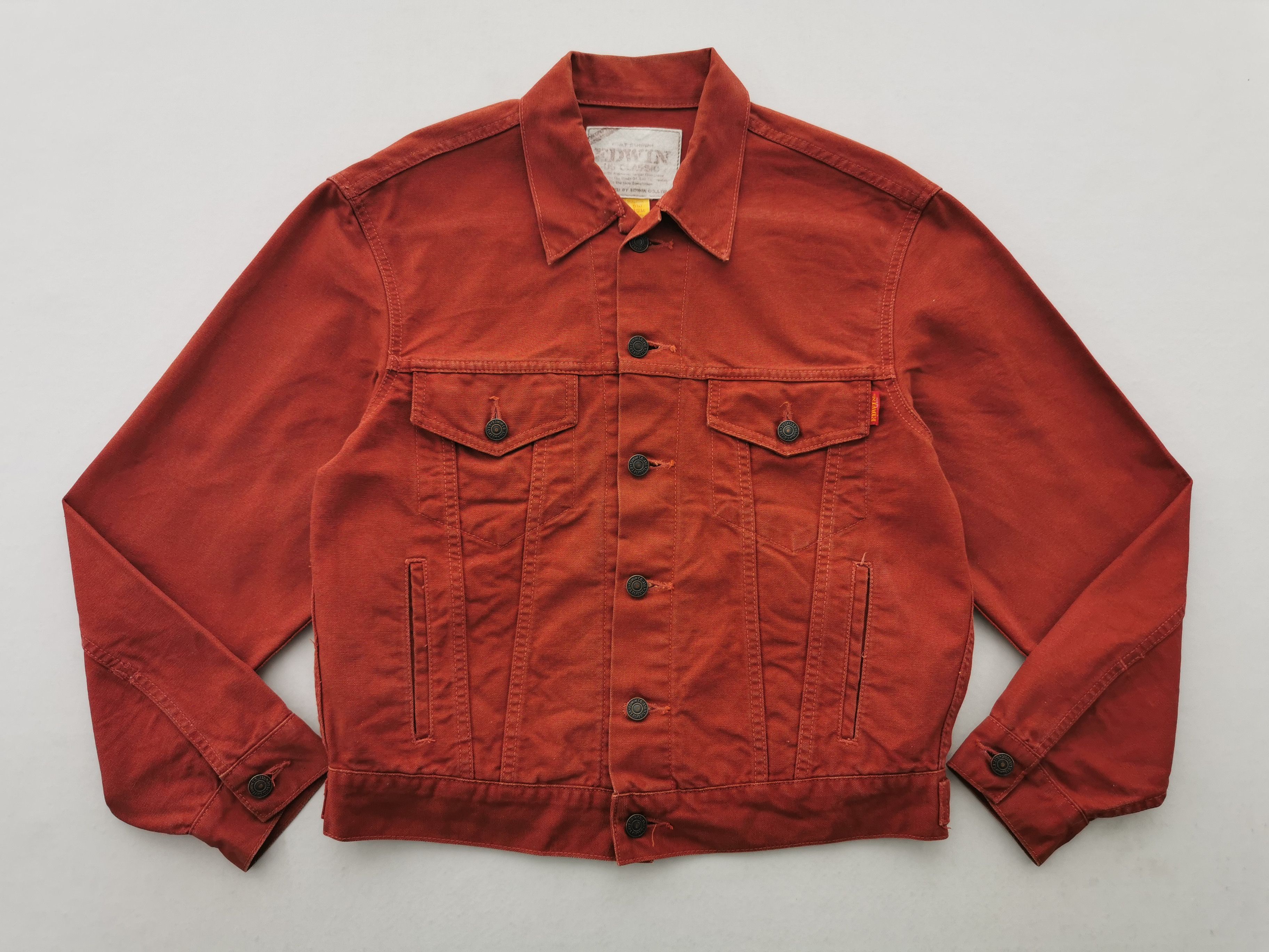 Edwin Vintage 90's Edwin Denim Jeans Jacket Size M Size US M / EU 48-50 / 2 - 3 Thumbnail
