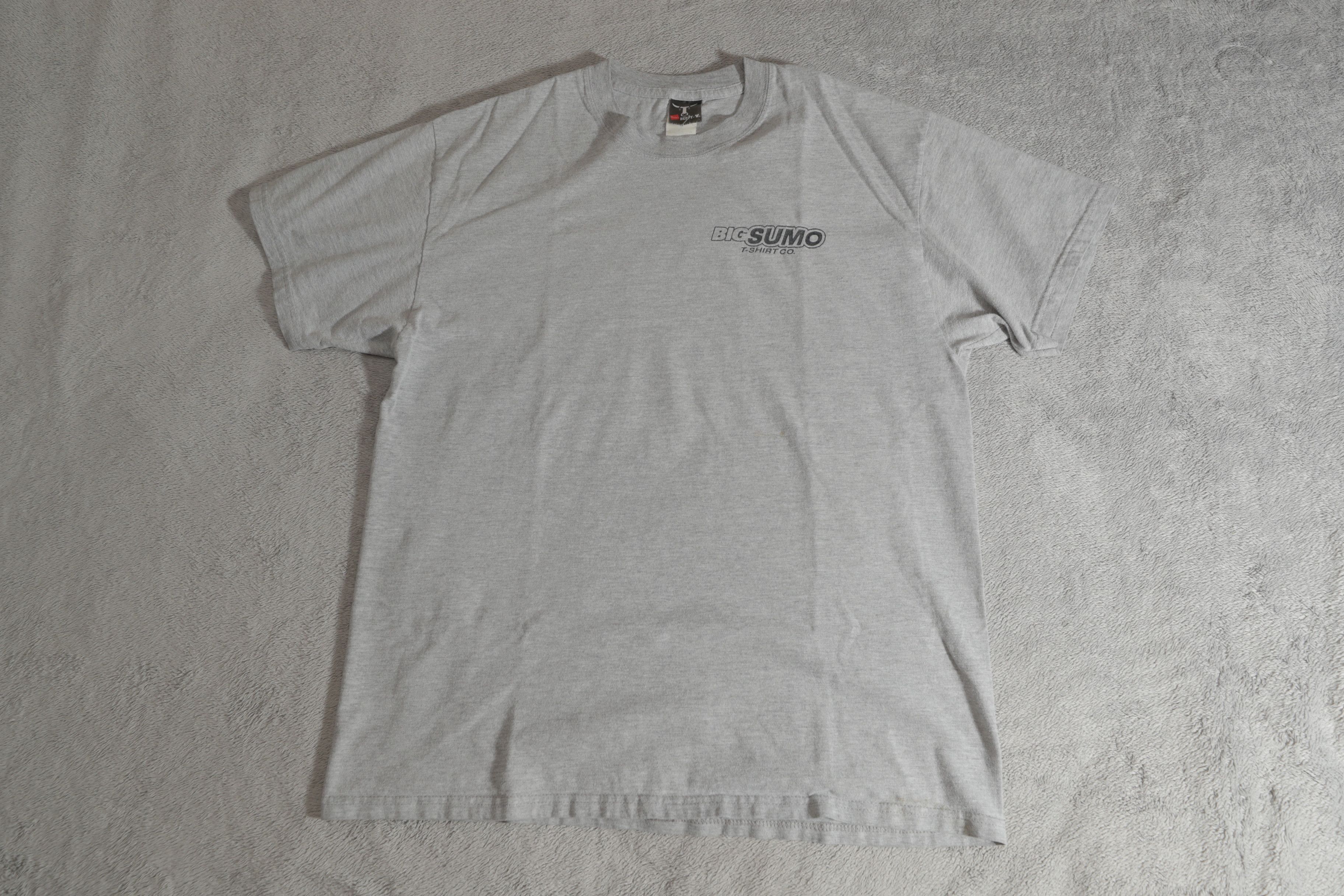 Vintage Big Sumo Tee Shirt Company No Gut No Glory 2003 Shirt Size US L / EU 52-54 / 3 - 3 Thumbnail