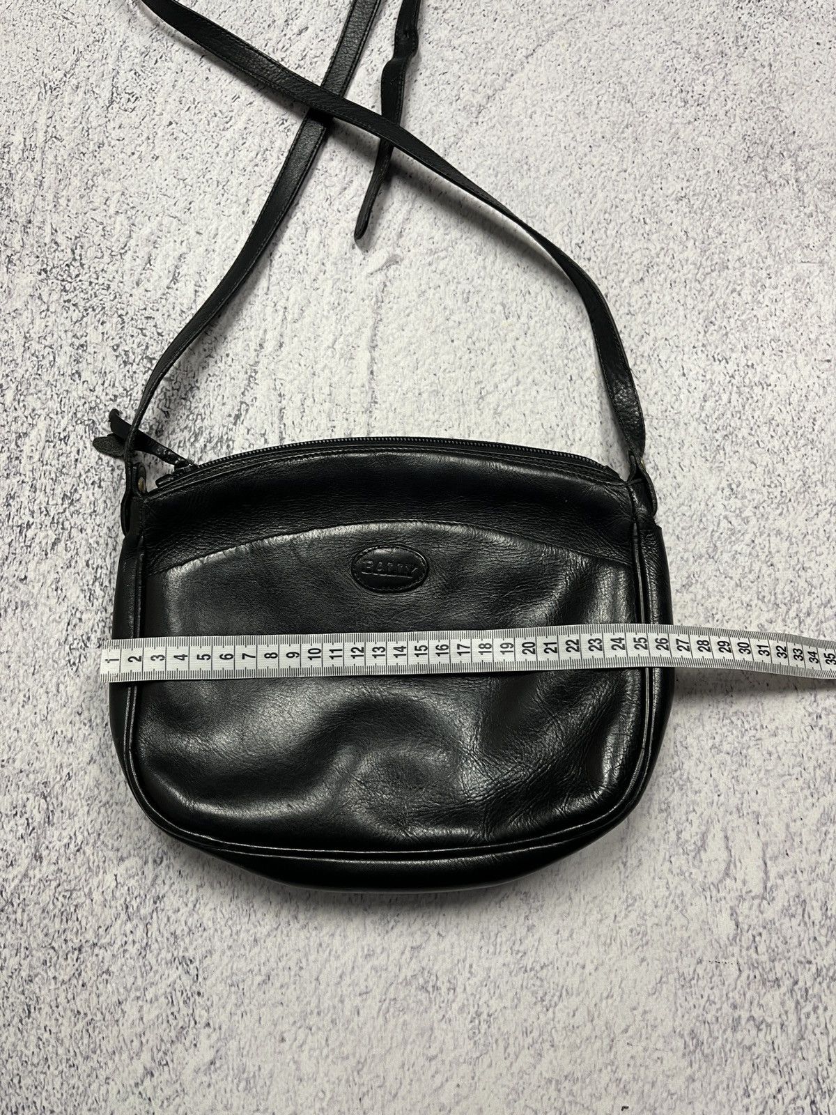 Bally Vintage Bally Leather Messenger Crossbody Shoulder Bag Rare Size ONE SIZE - 13 Thumbnail