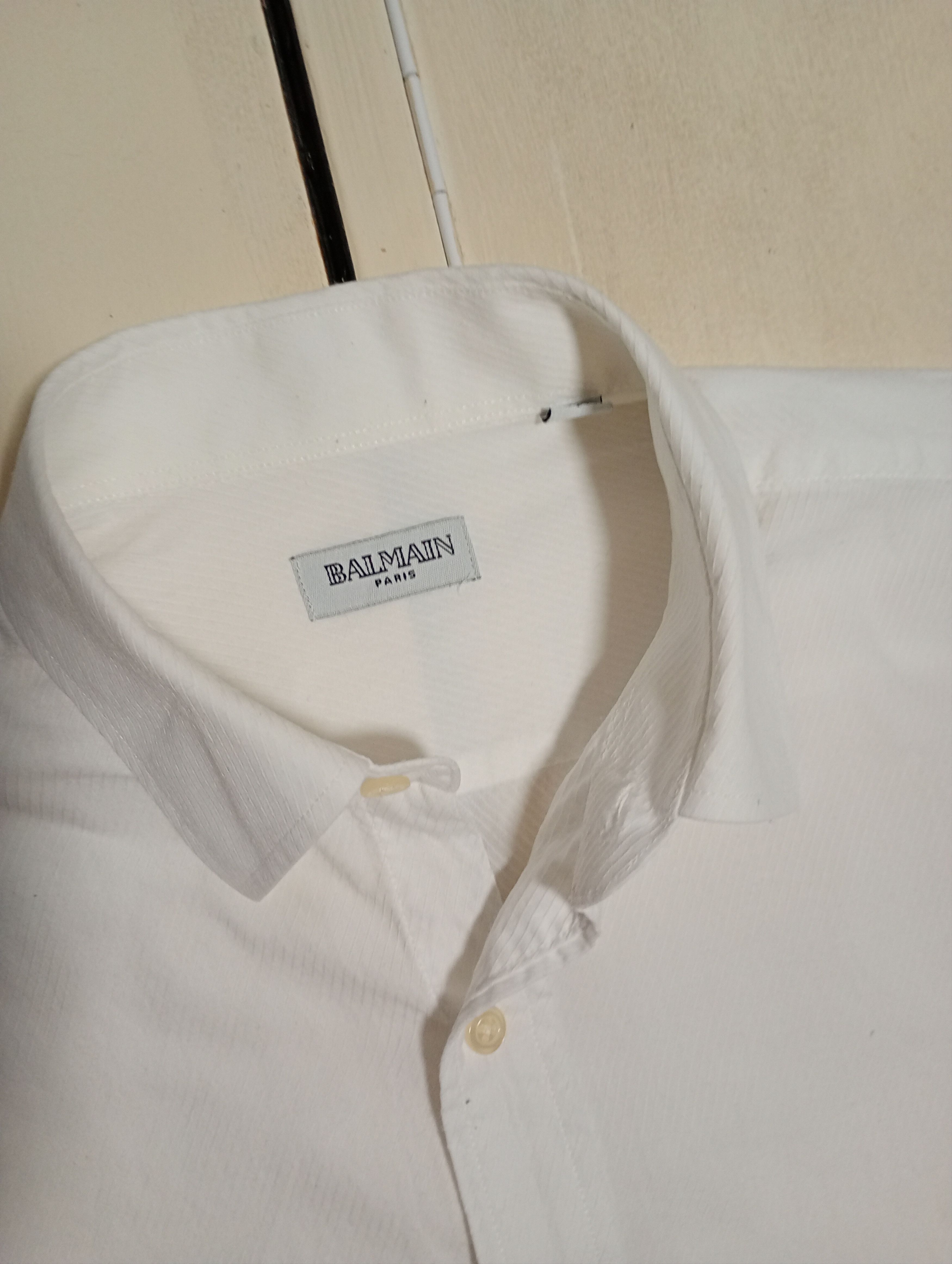 Balmain Balmain Сufflinks Shirt Vintage Size US M / EU 48-50 / 2 - 6 Thumbnail