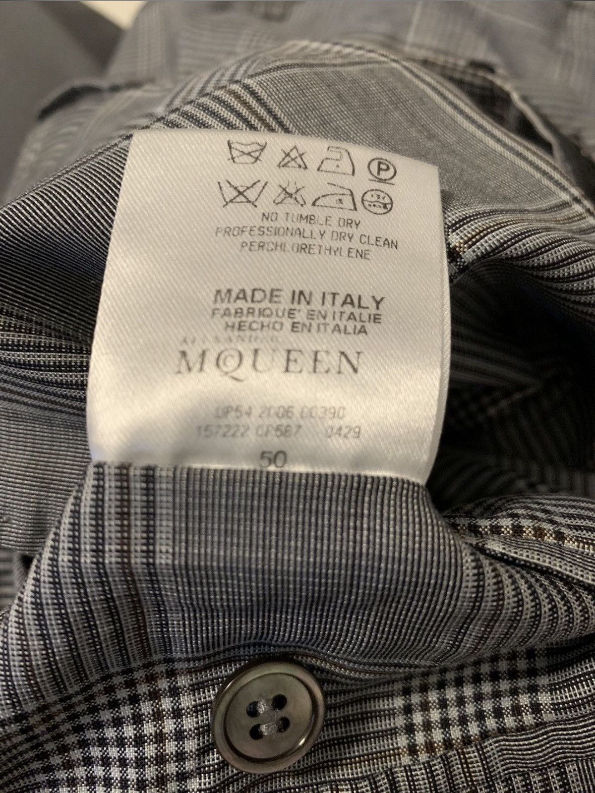 Alexander McQueen Prince of wales bermuda Size US 33 - 9 Thumbnail