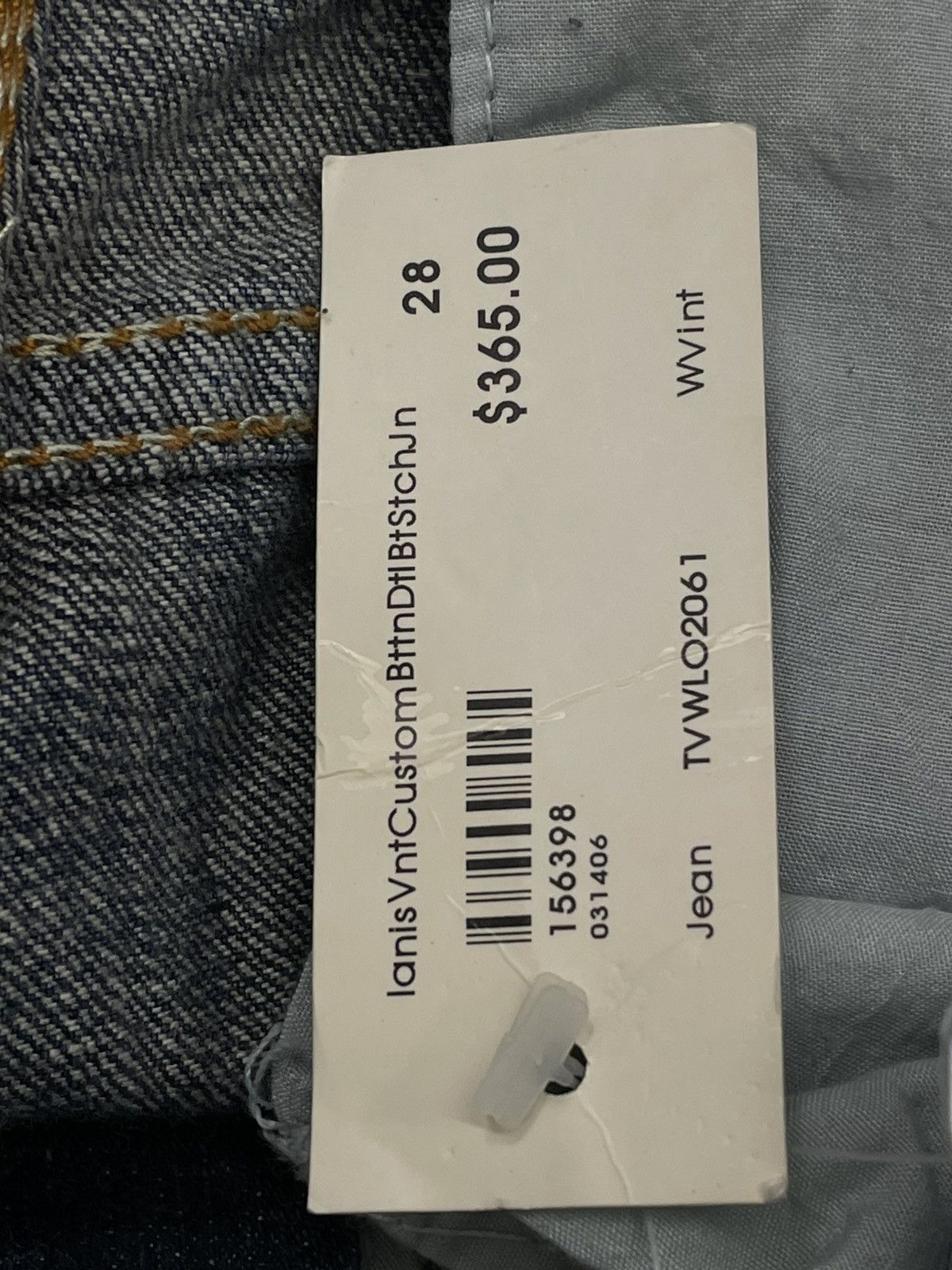 Designer Vintage Rare Og Designer Taverniti Scar Stitch Metal Denim Size US 28 / EU 44 - 21 Thumbnail