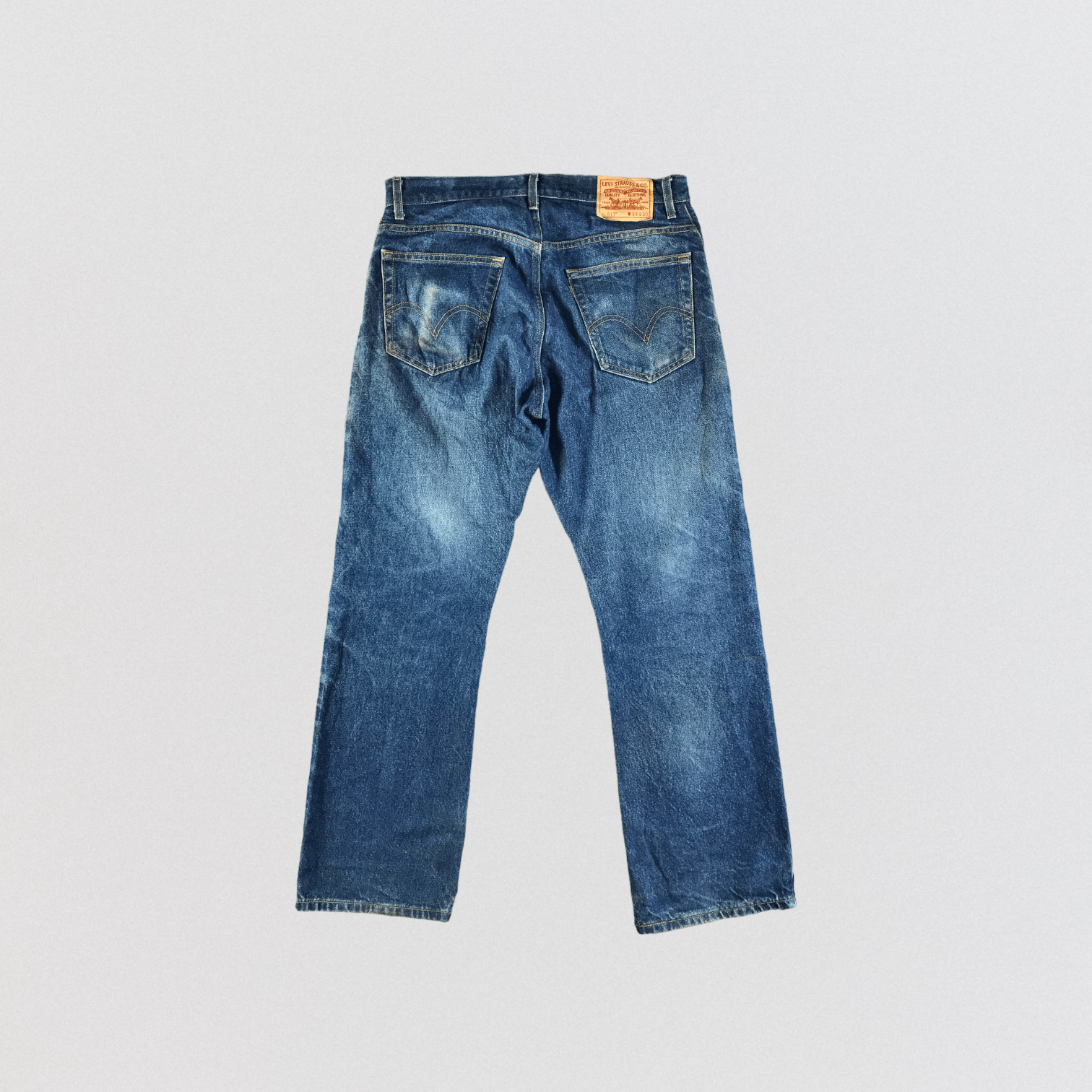 Levi's × Vintage Vintage Blue Wash Levis 517 Flare Jeans-JM3399 Size US 35 - 2 Thumbnail