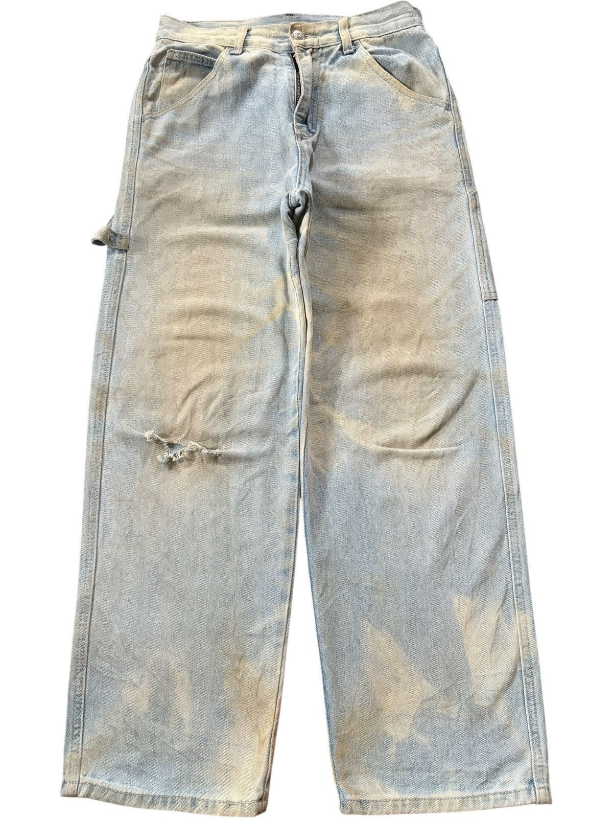 JNCO Vintage Japanese Brand Distress Loose Carpenter Jeans Size US 29 - 1 Thumbnail