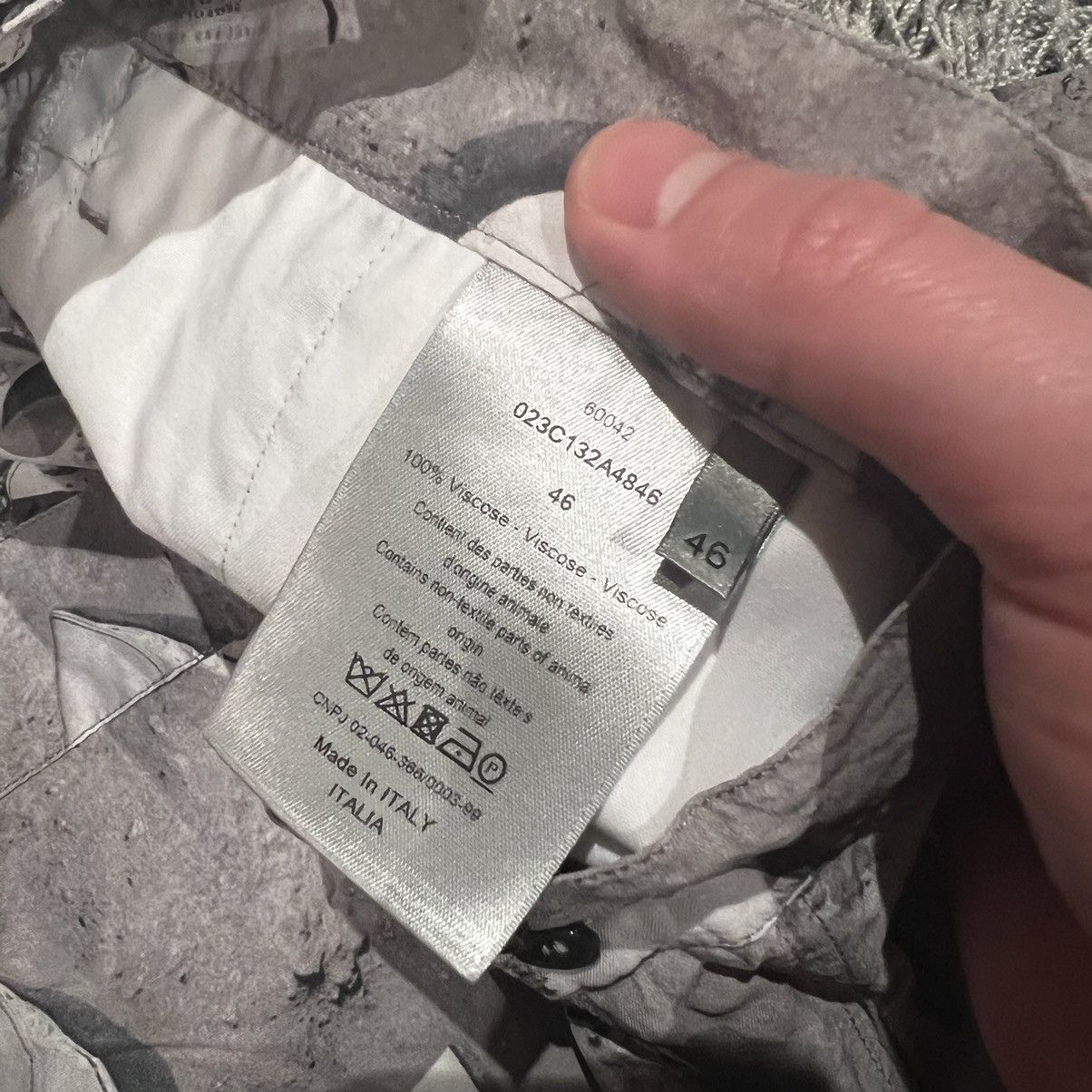 Daniel Arsham × Dior Christian Dior x Arsham shorts logo CD silk size bermuda 46 Size US 30 / EU 46 - 5 Thumbnail