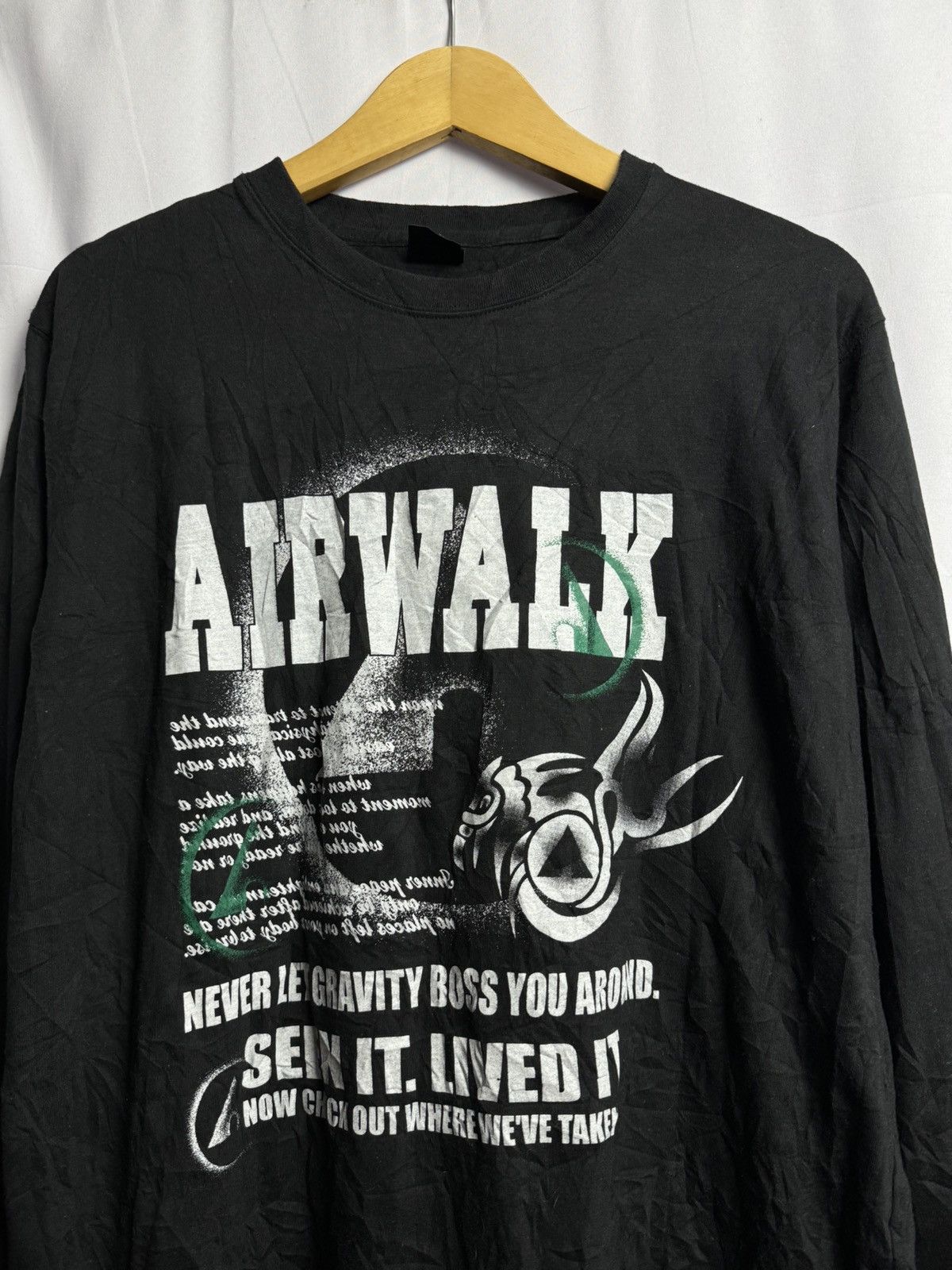 Hysteric Glamour × If Six Was Nine × Japanese Brand Airwalk-Japanese Poem Long Sleeve Ifsixwasnine lgb style Size US L / EU 52-54 / 3 - 2 Thumbnail