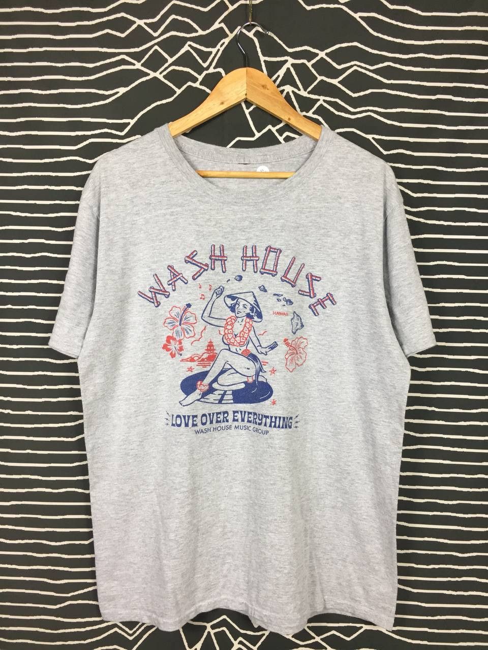 Band Tees × Vintage Wash House Music Group Record Label Love Over Everything Tee Size US L / EU 52-54 / 3 - 2 Thumbnail