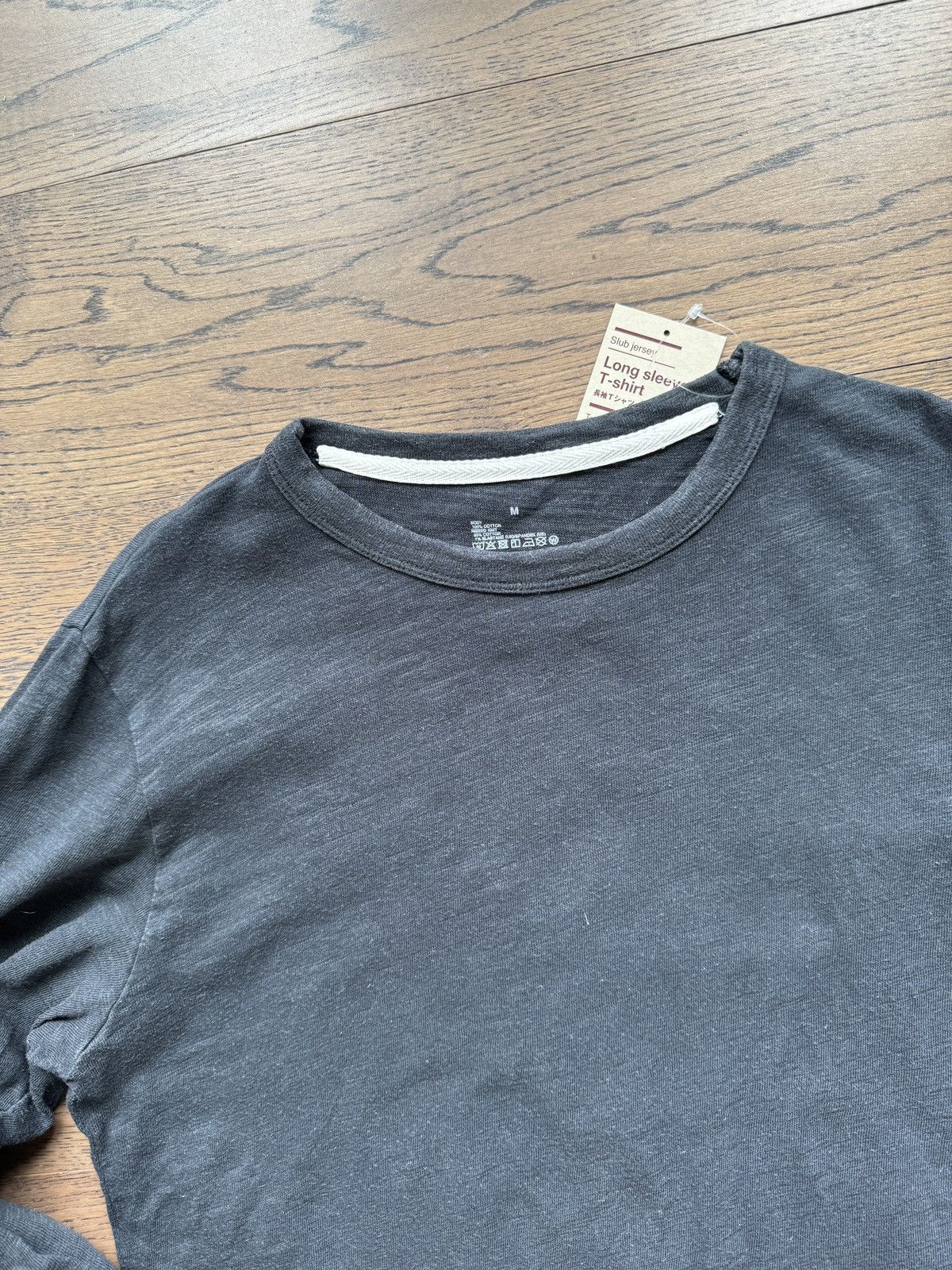 Muji MUJI Japan Mens Organic Slub Cotton Jersey Minimal T Shirt Size US M / EU 48-50 / 2 - 9 Thumbnail