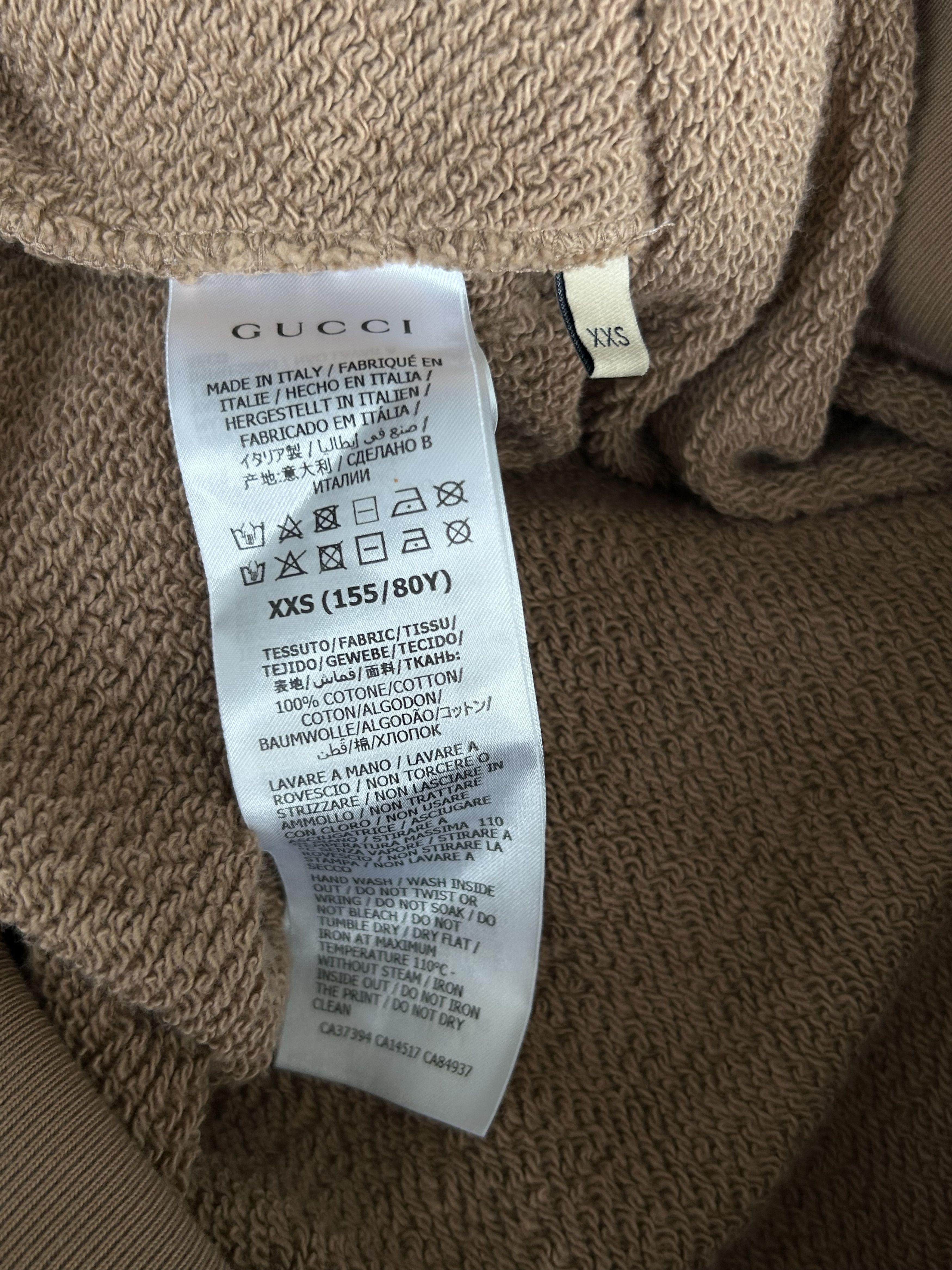 Gucci Gucci The North Face Brown Logo Hoodie Size US XS / EU 42 / 0 - 4 Thumbnail