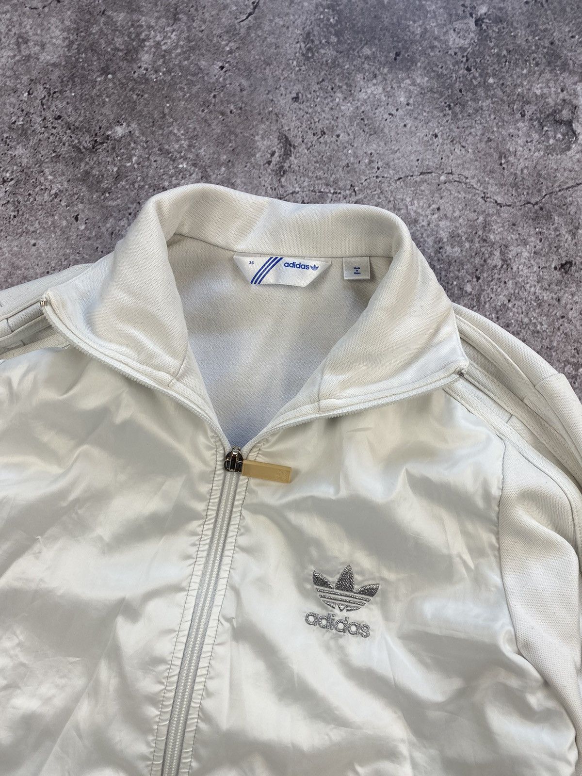 Adidas Adidas Junya Watanabe Vintage Women Track Jacket 3-Stripes Size S / US 4 / IT 40 - 3 Thumbnail