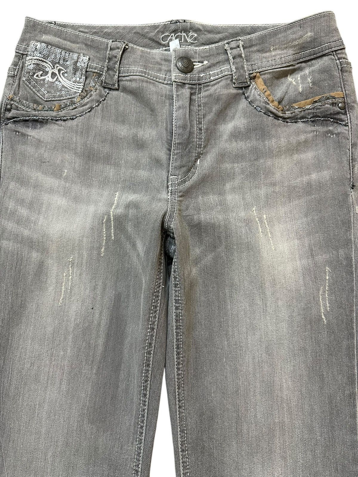Japanese Brand Vintage Japanese Brand Light Faded Wash Style Flared Jeans Size US 30 / EU 46 - 3 Thumbnail