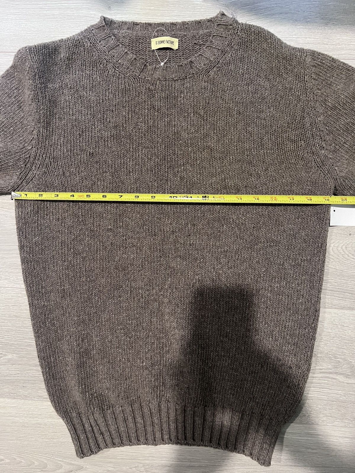 De Bonne Facture OG Pecora Nera undyed wool sweater Size US S / EU 44-46 / 1 - 11 Thumbnail