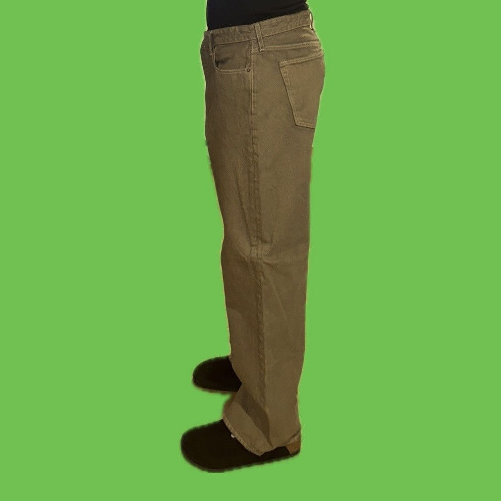 Abercrombie & Fitch Abercrombie Wide Leg Jean Green Size US 32 / EU 48 - 5 Thumbnail
