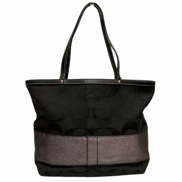 Coach Coach Signature Canvas 2Way Bag Canvas Shoulder Bag 10124 in Brown, Women's