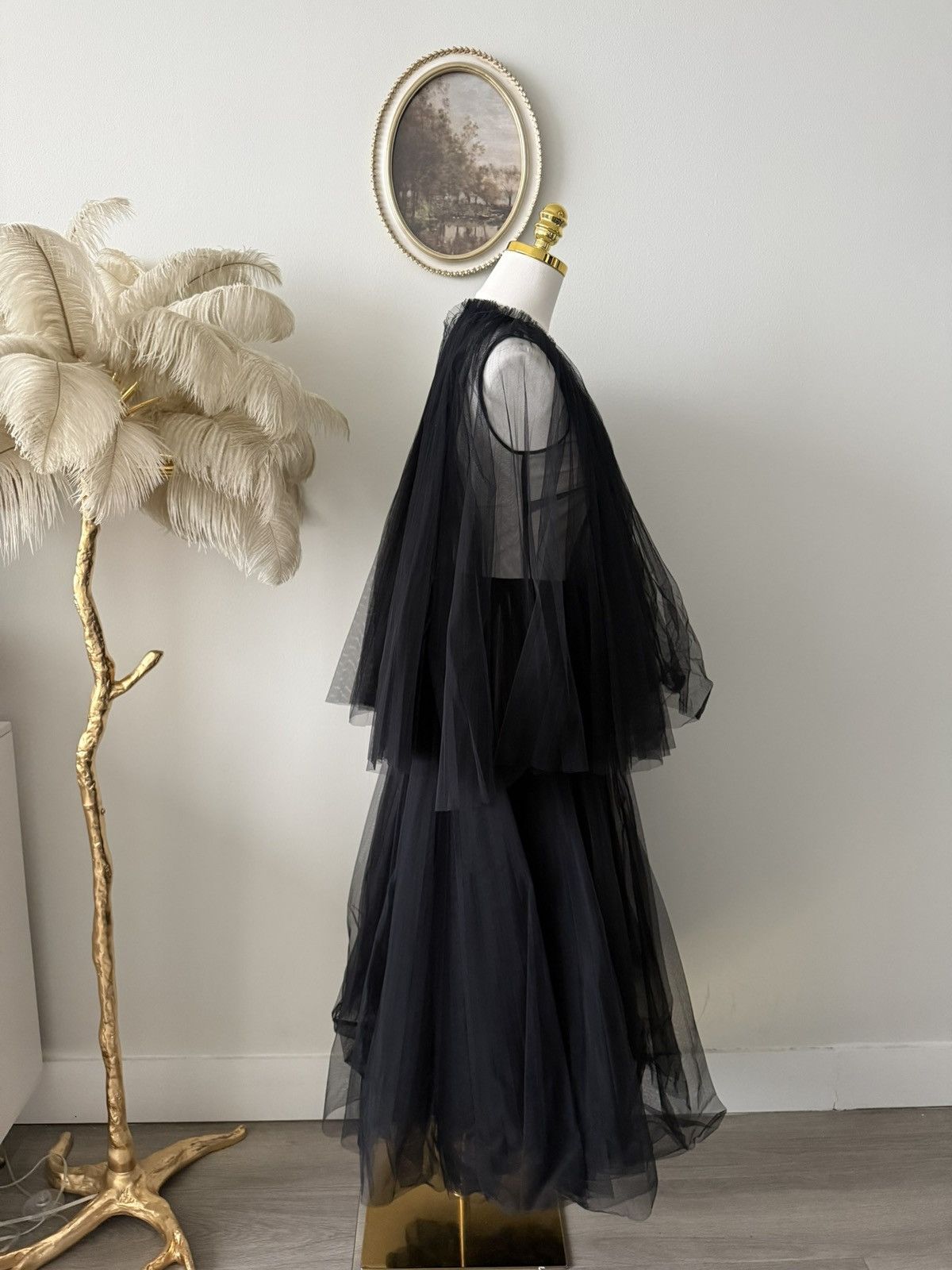 Dolce & Gabbana Tulle dolce & gabbana midi dress Size S / US 4 / IT 40 - 2 Thumbnail