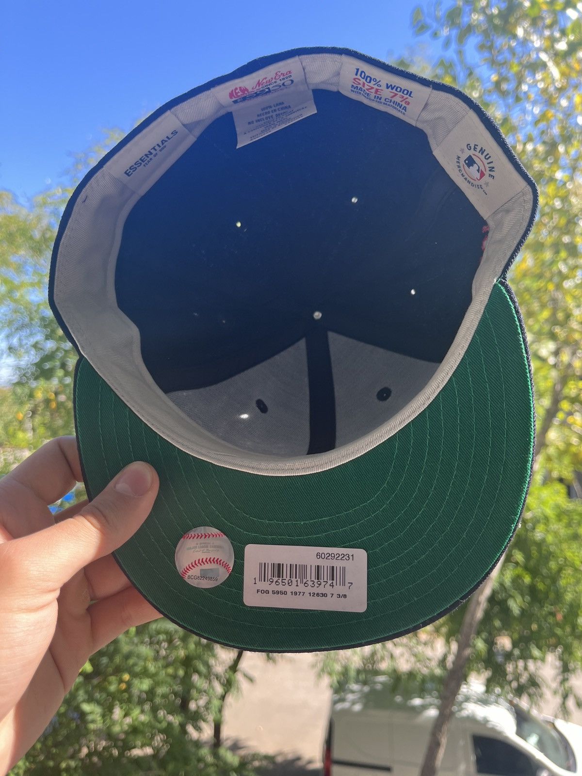 Essentials × New Era Fear of God Essentials New Era Hat 7 3/8 Size ONE SIZE - 8 Thumbnail