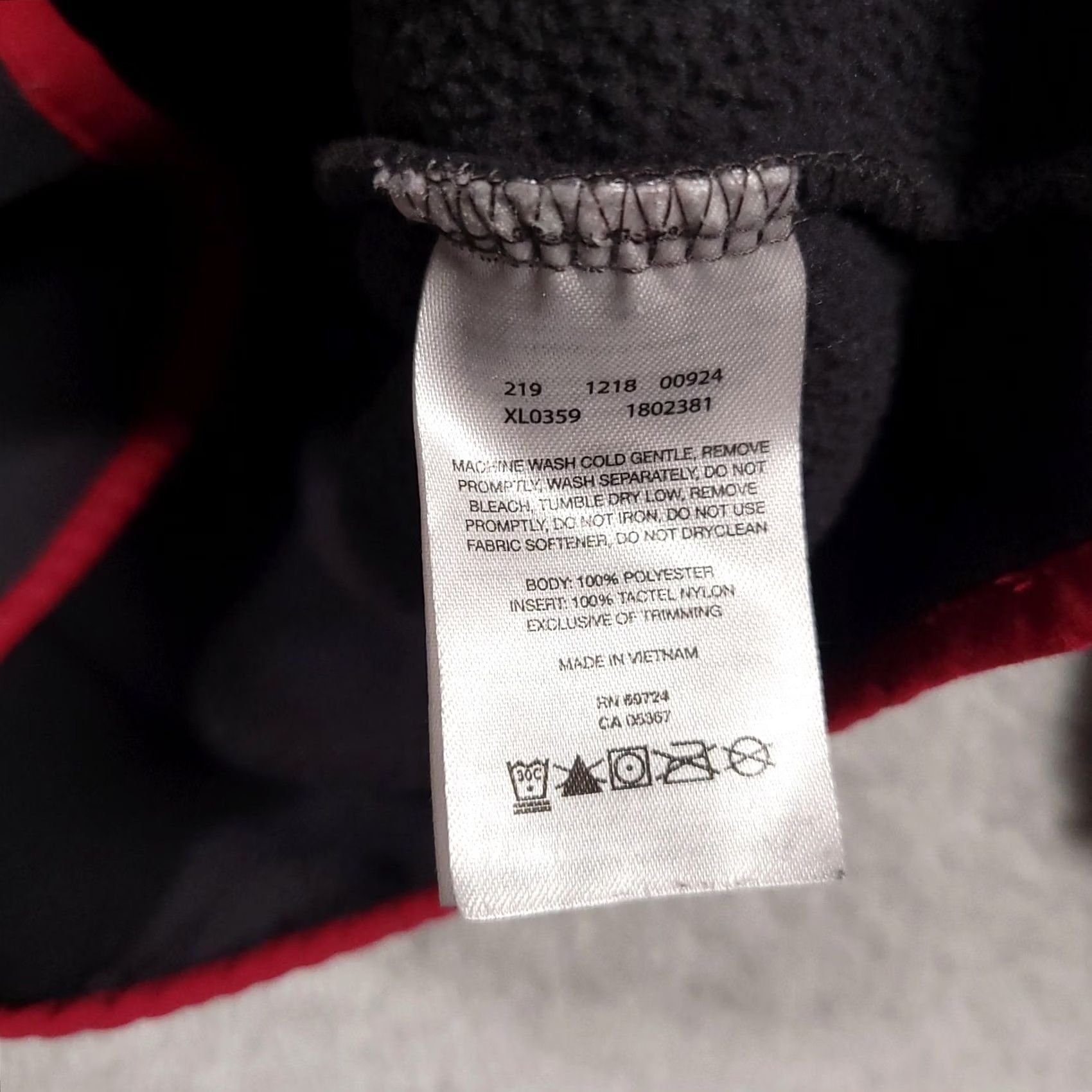 Vintage Columbia Pullover Womens Small Gray Black Red Fleece Snap Front Outdoor Jacket Size S / US 4 / IT 40 - 7 Thumbnail
